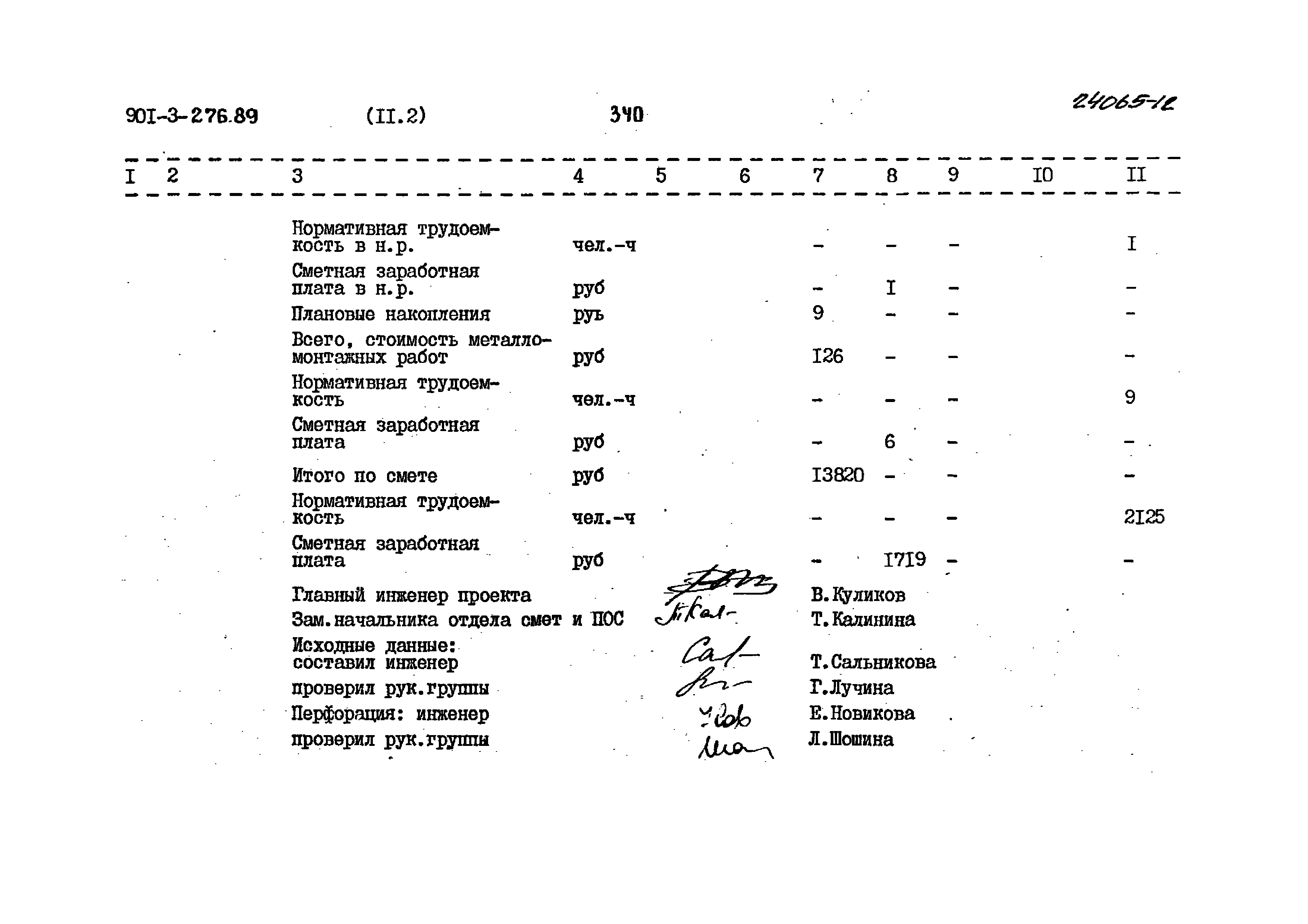 Типовой проект 901-3-276.89