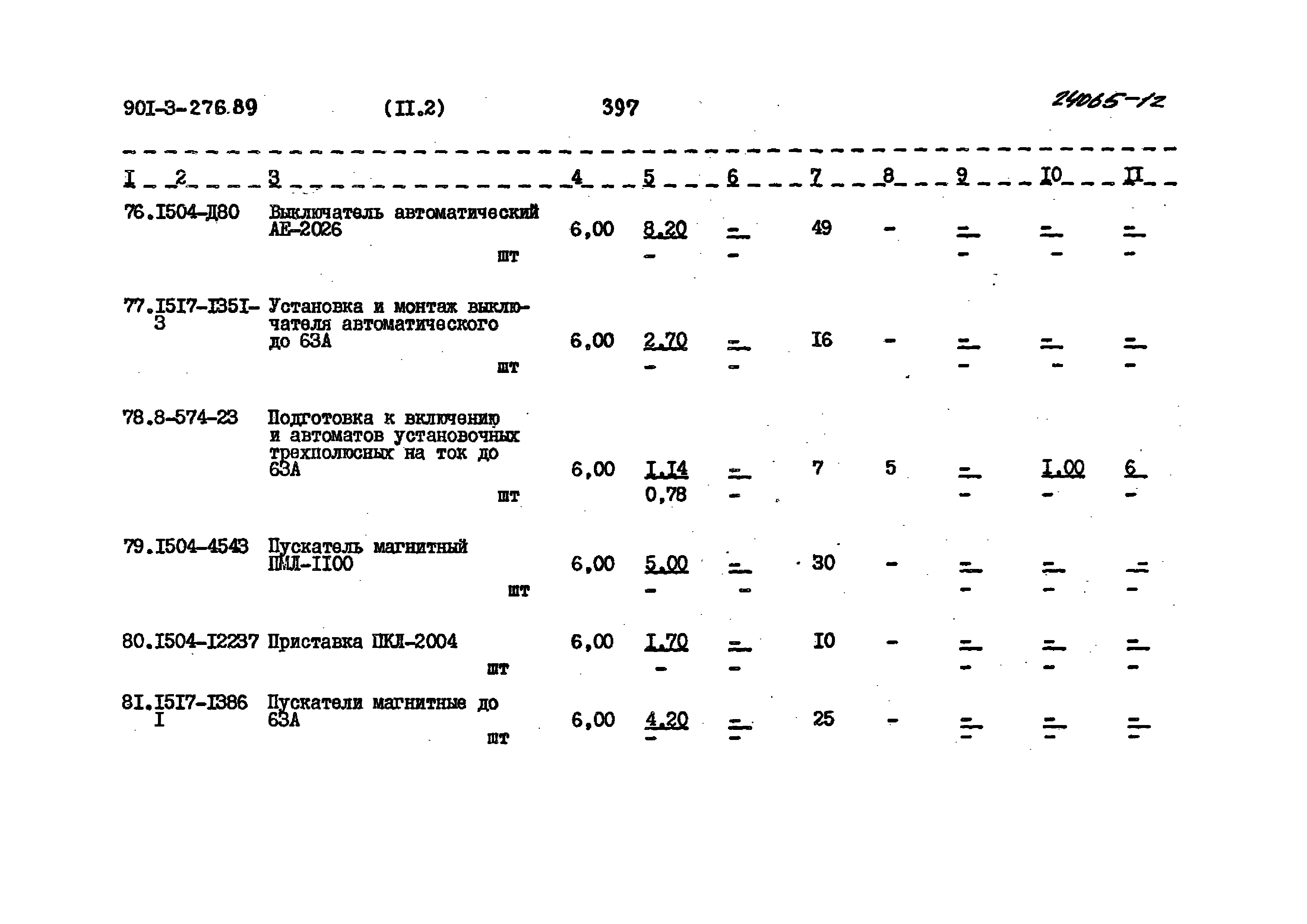 Типовой проект 901-3-276.89