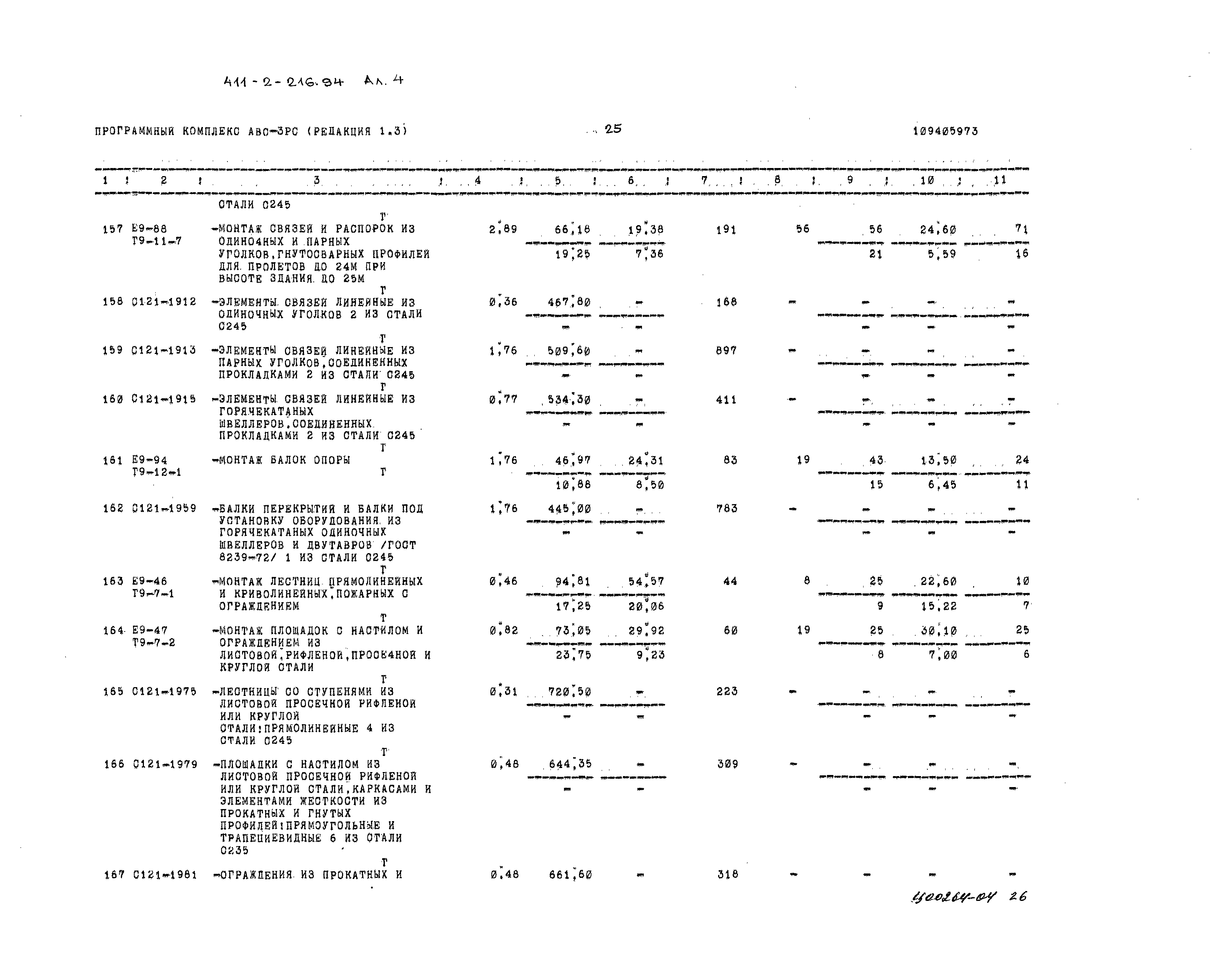 Типовой проект 411-2-216.94