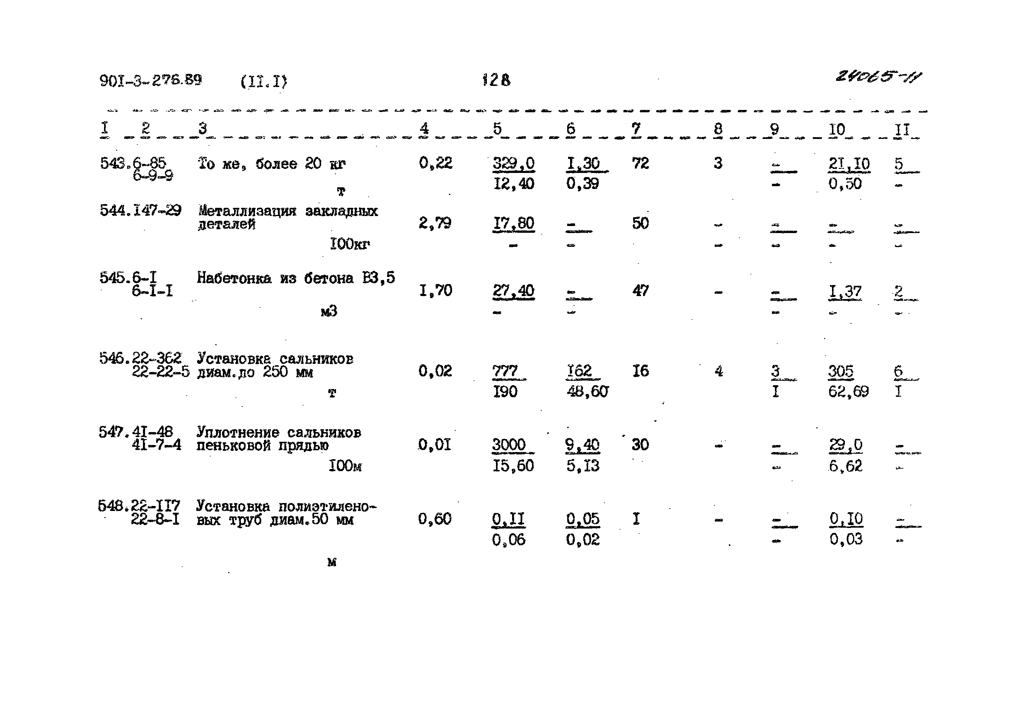 Типовой проект 901-3-276.89