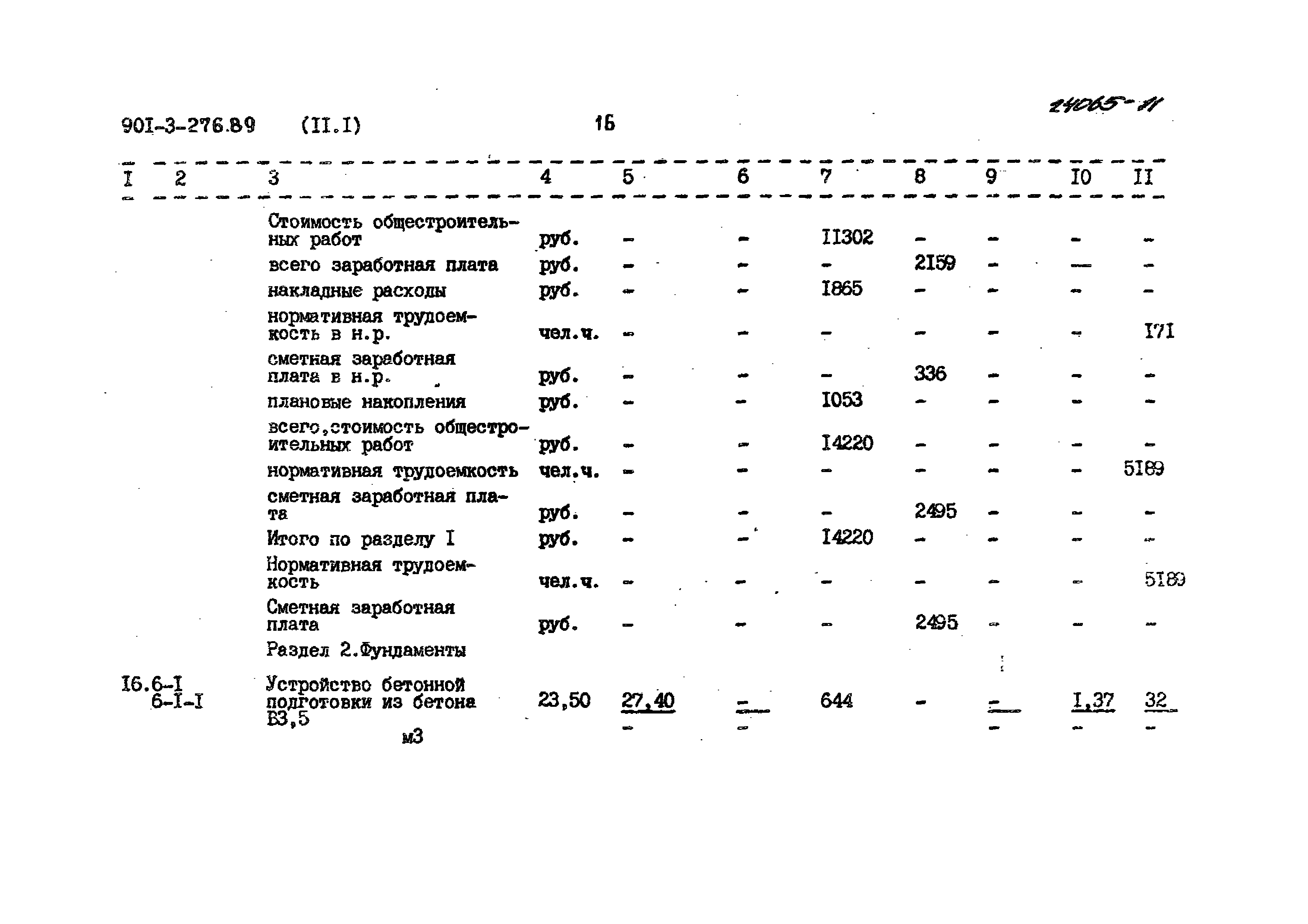 Типовой проект 901-3-276.89