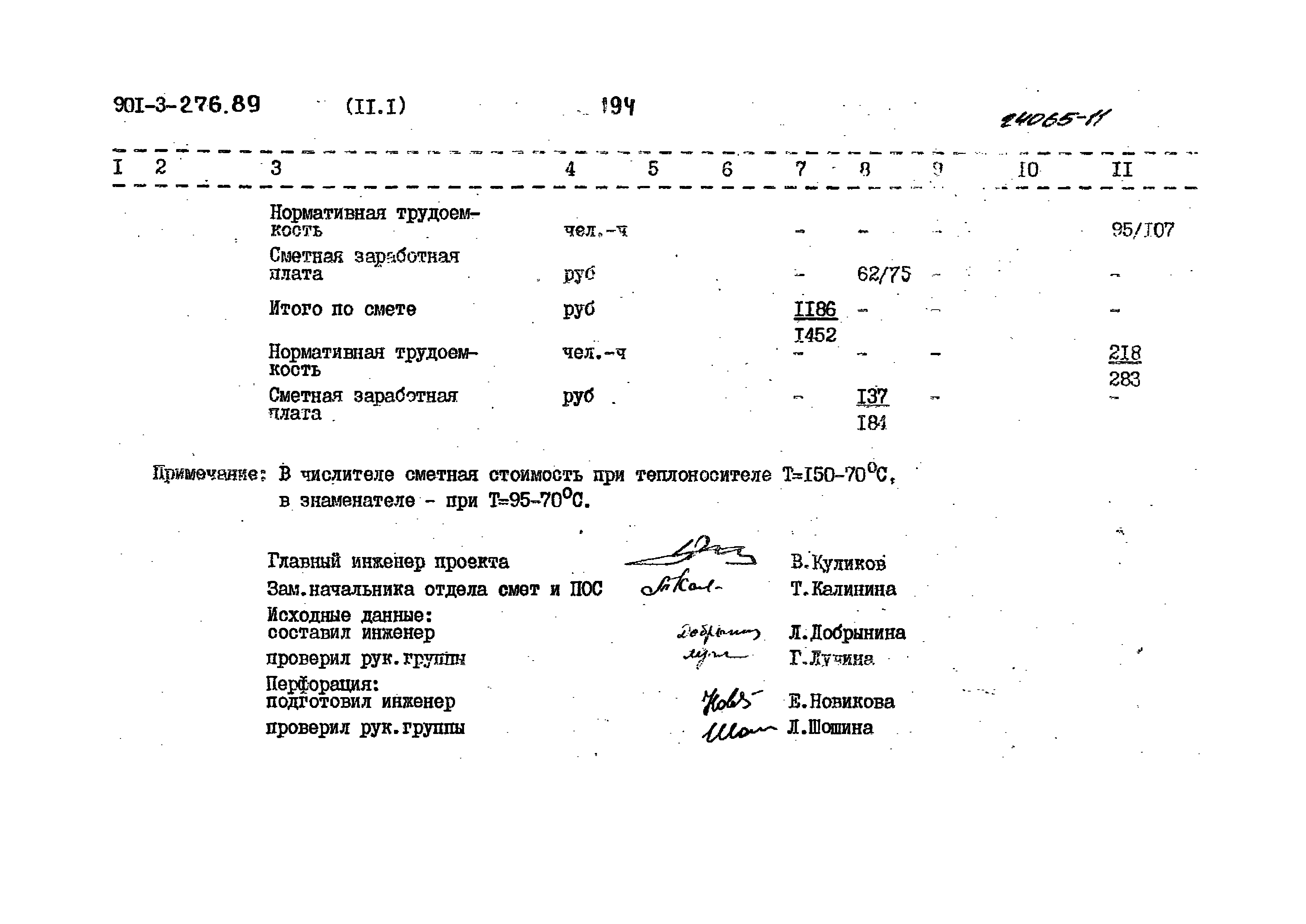 Типовой проект 901-3-276.89