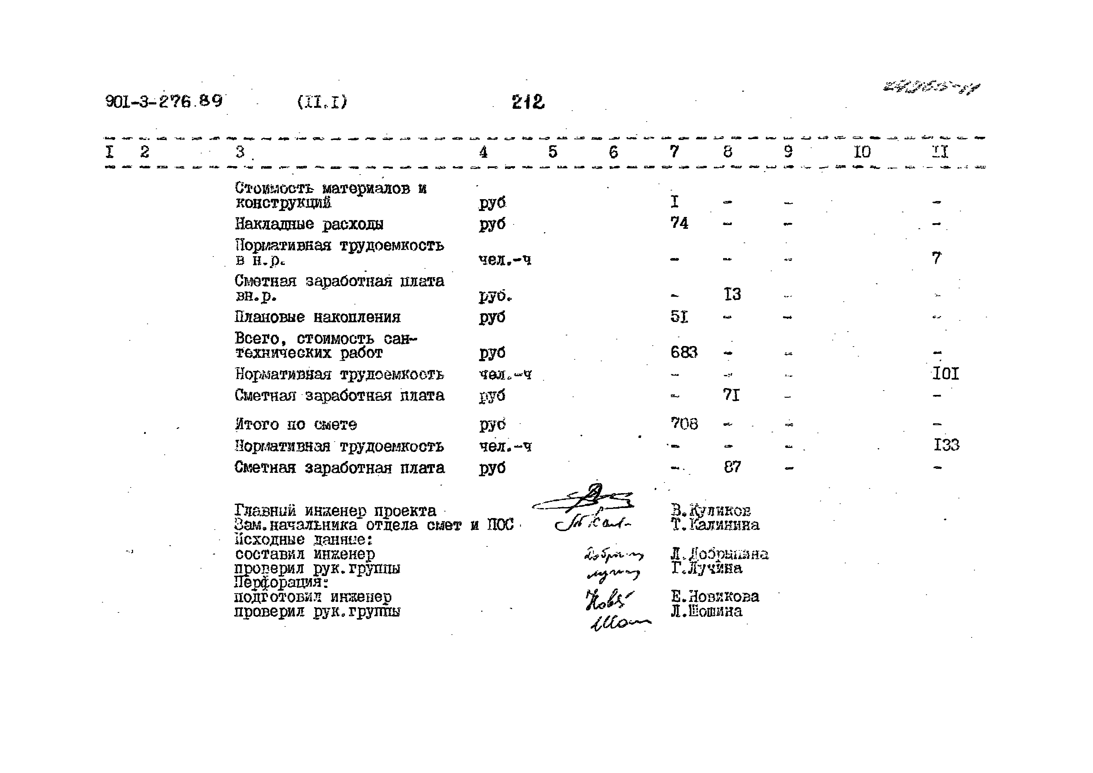 Типовой проект 901-3-276.89