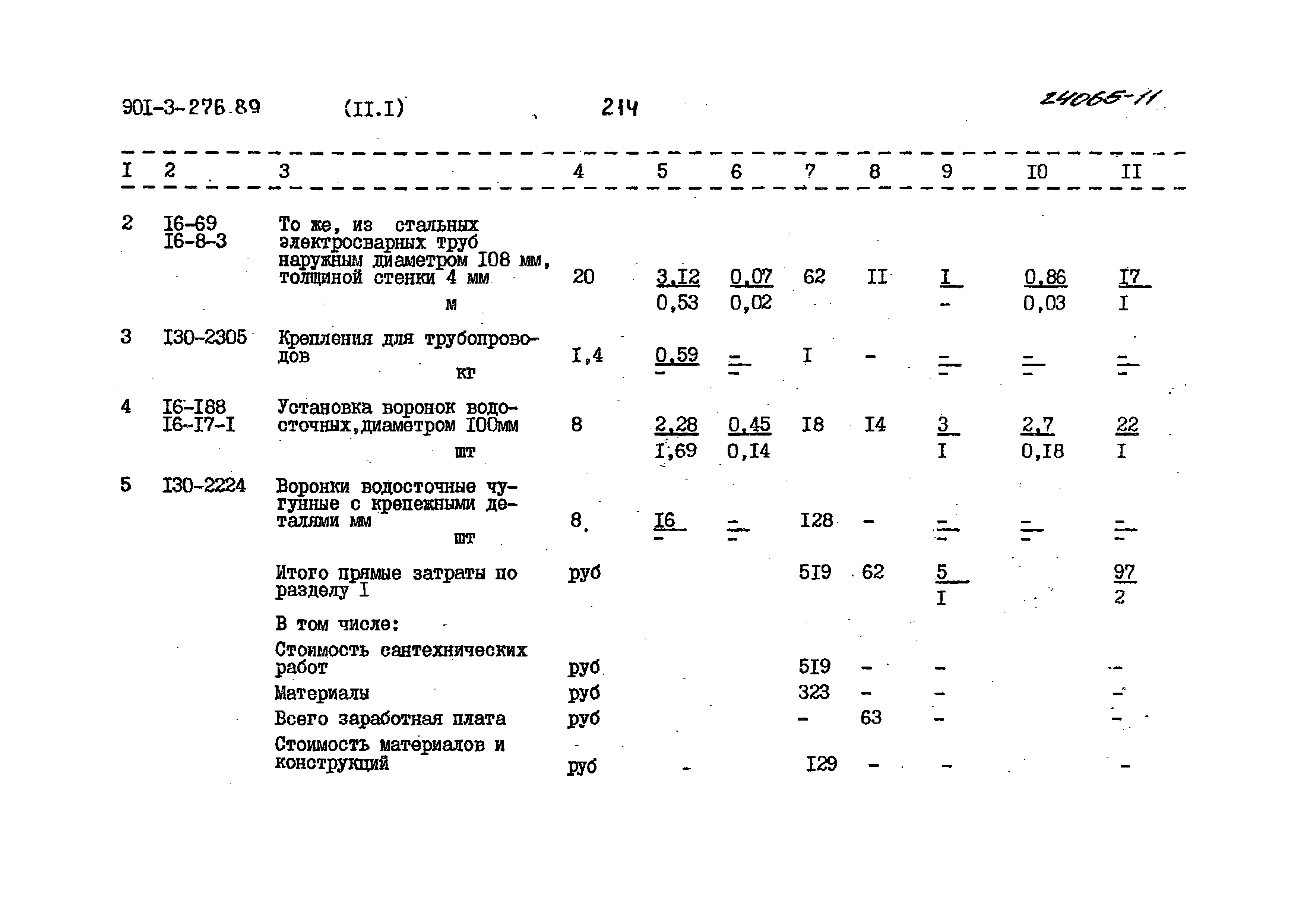 Типовой проект 901-3-276.89