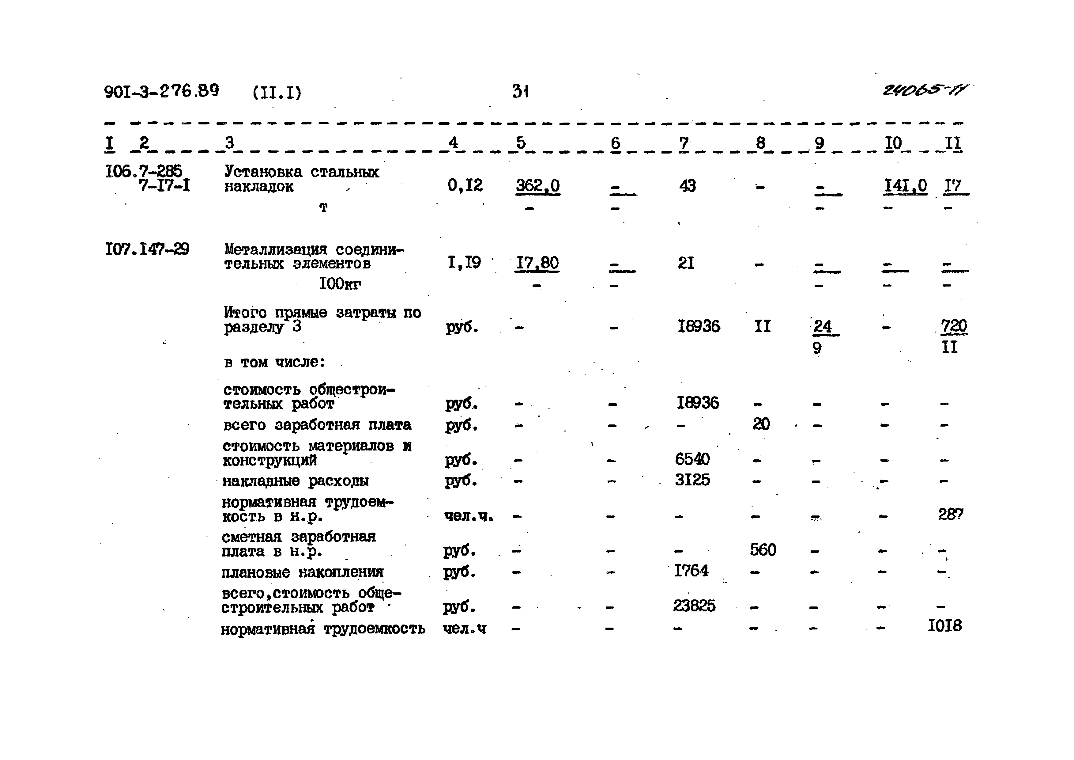 Типовой проект 901-3-276.89