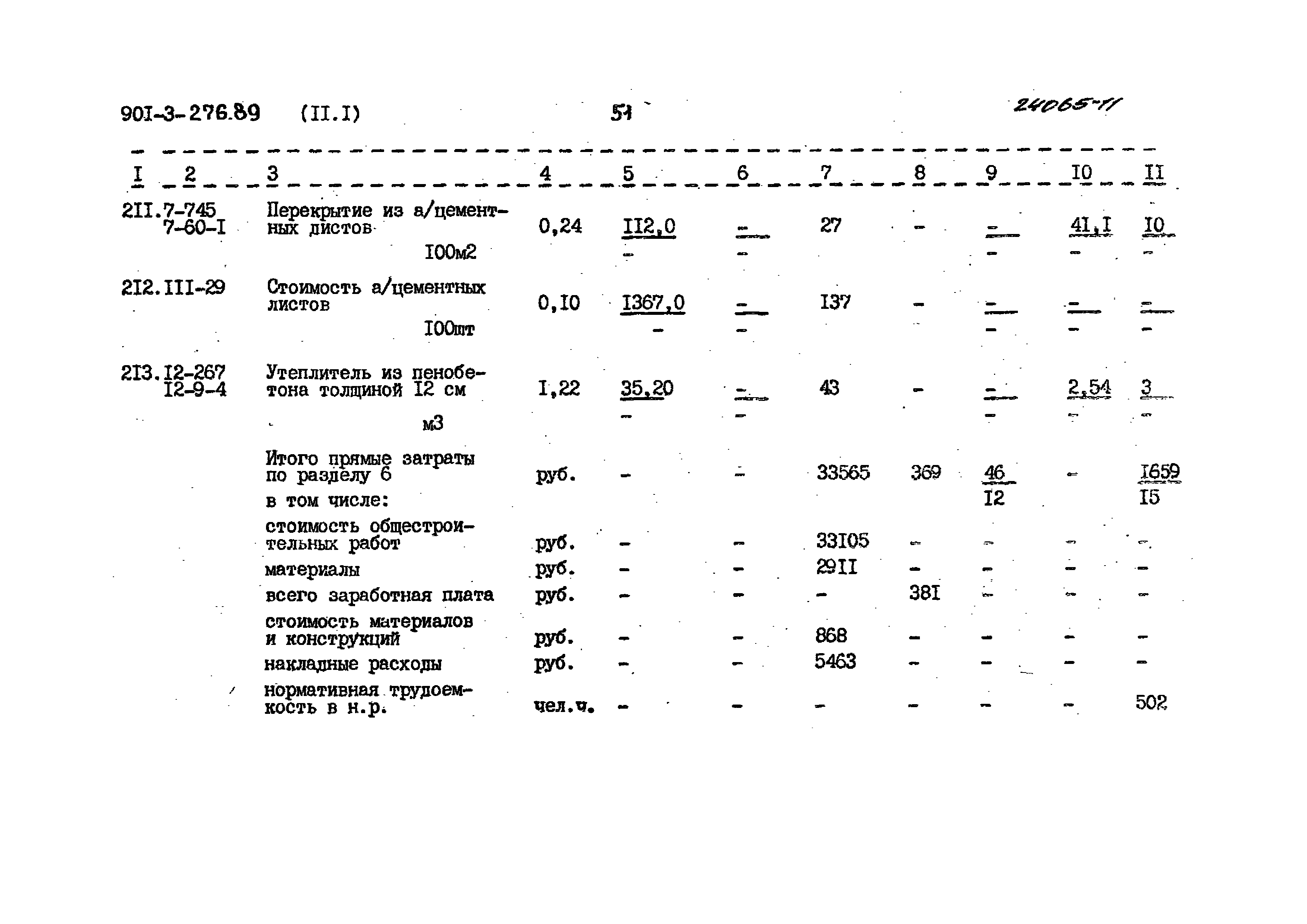 Типовой проект 901-3-276.89