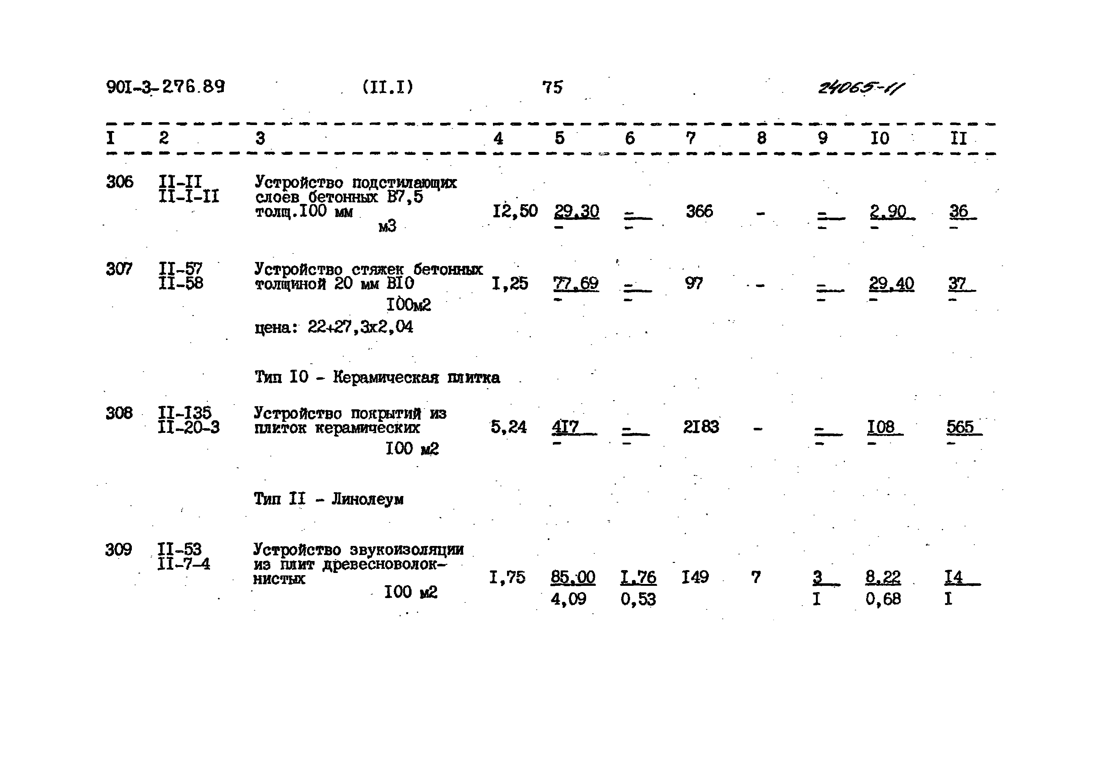 Типовой проект 901-3-276.89
