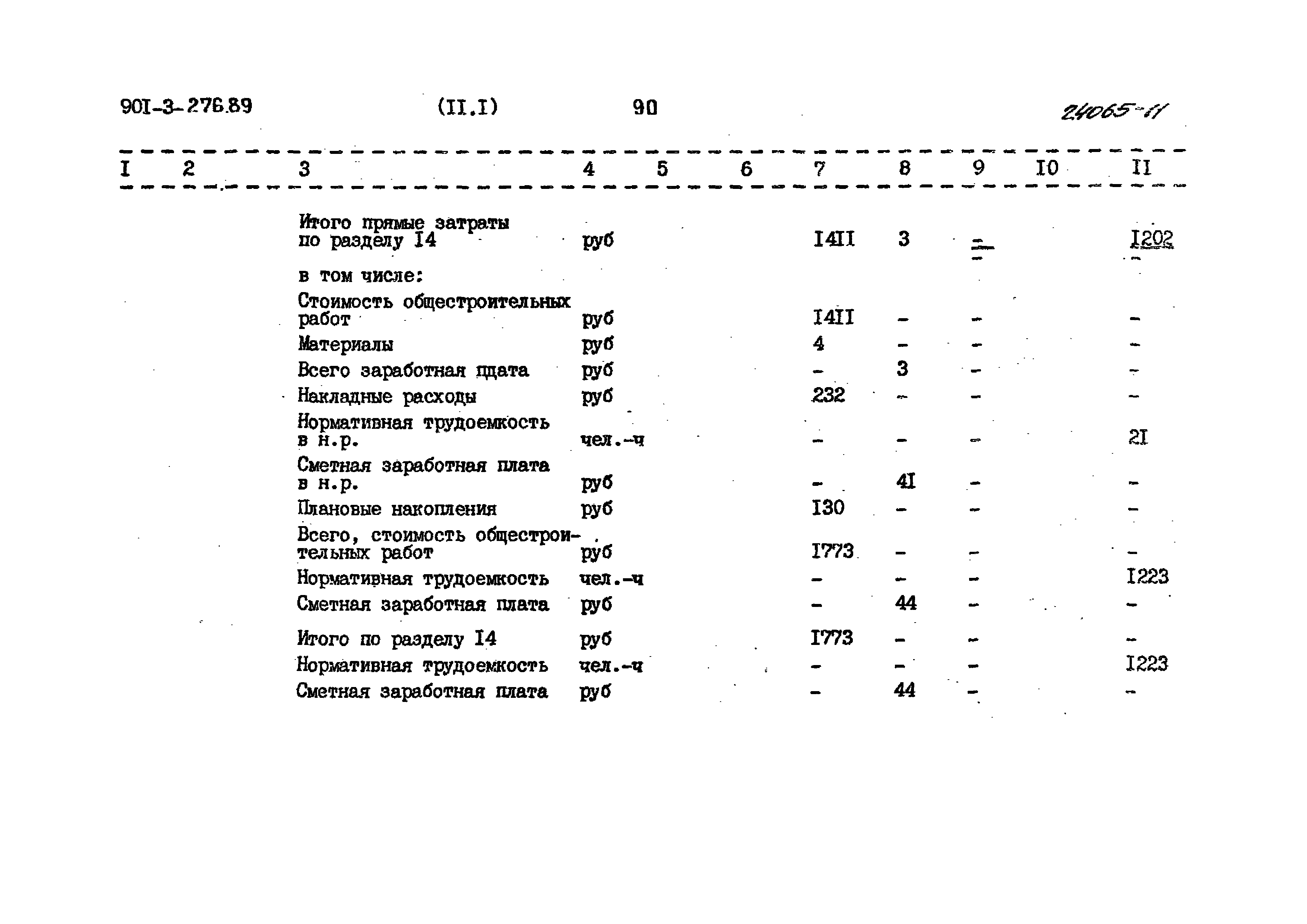 Типовой проект 901-3-276.89