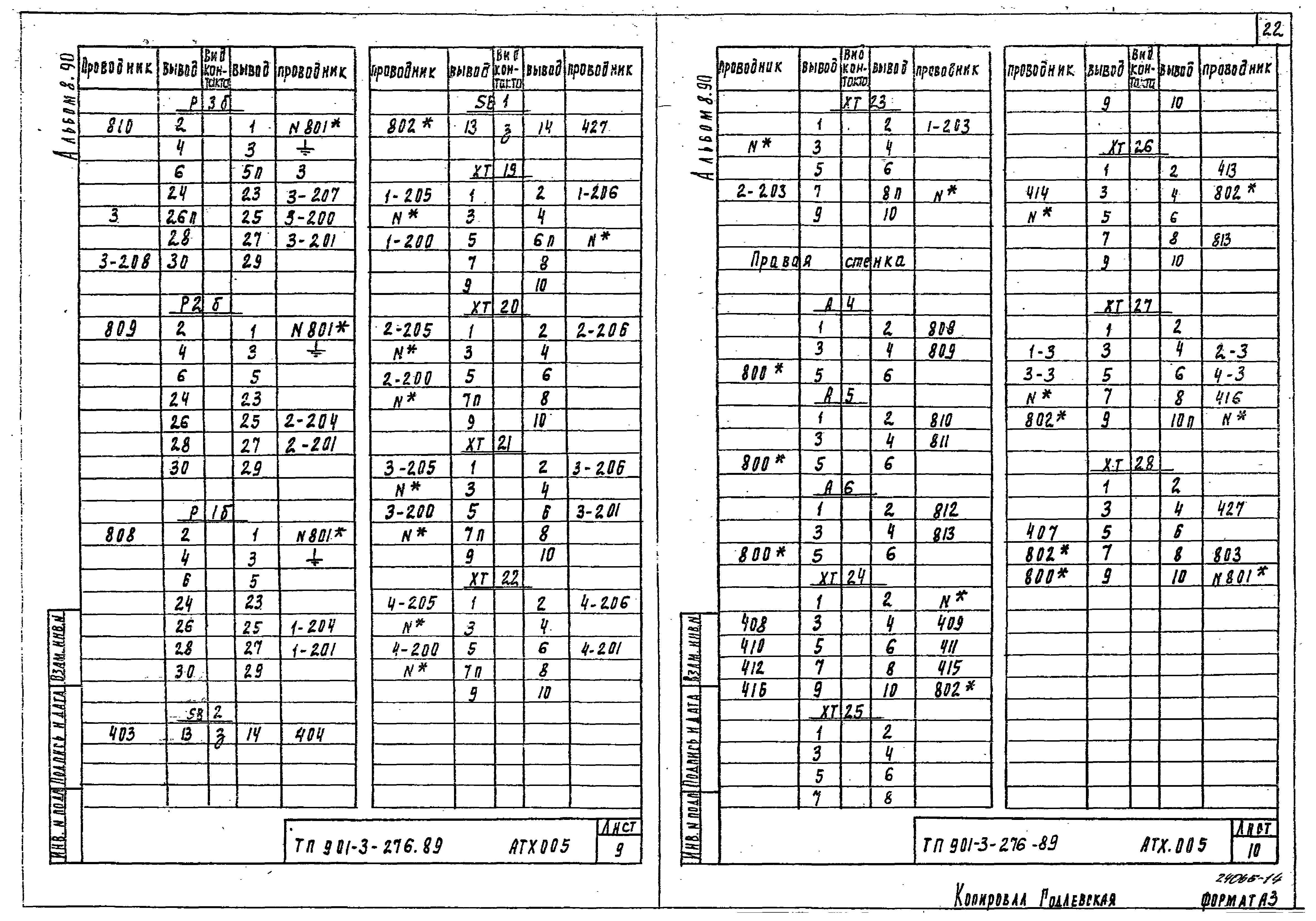 Типовой проект 901-3-276.89