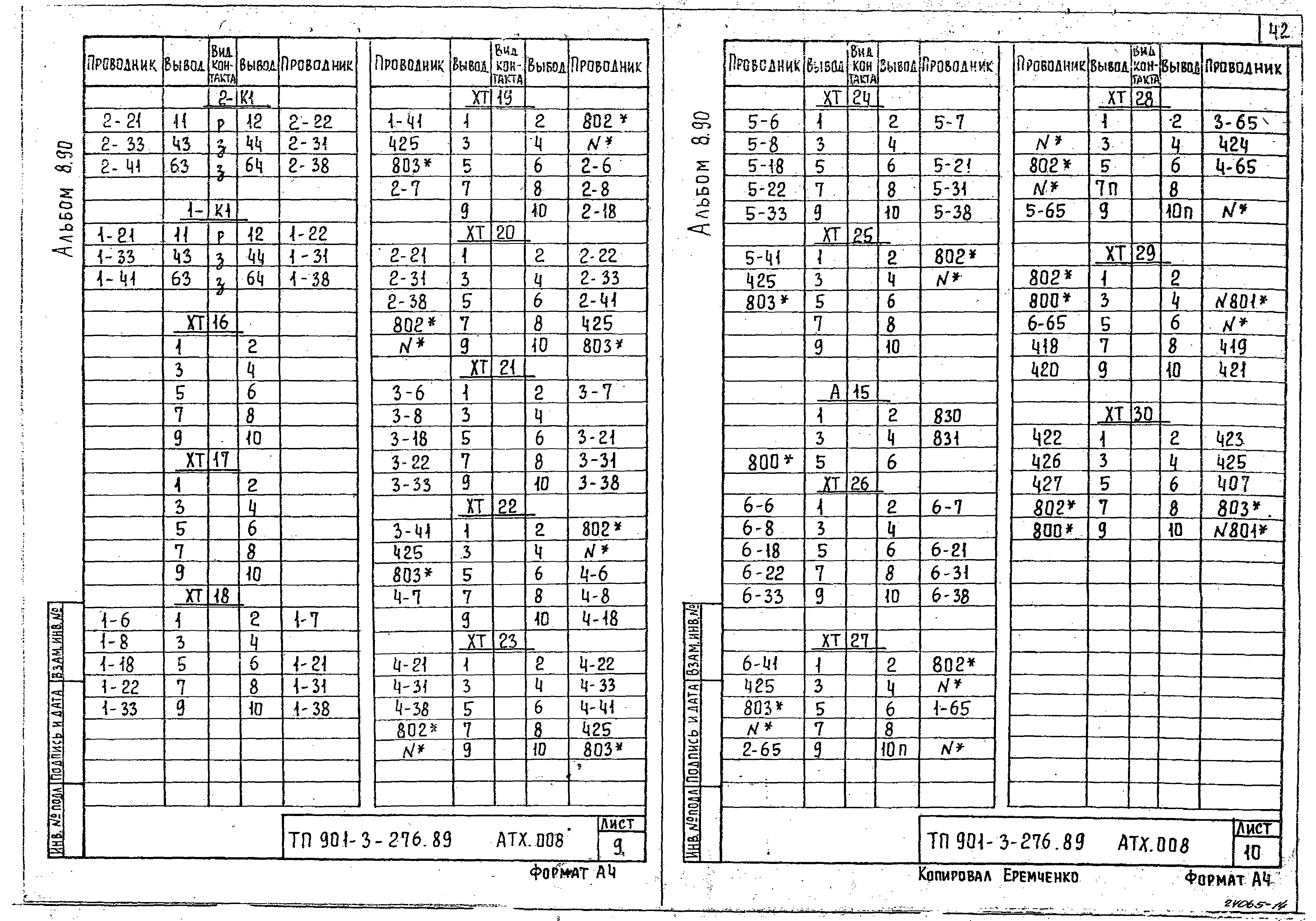 Типовой проект 901-3-276.89