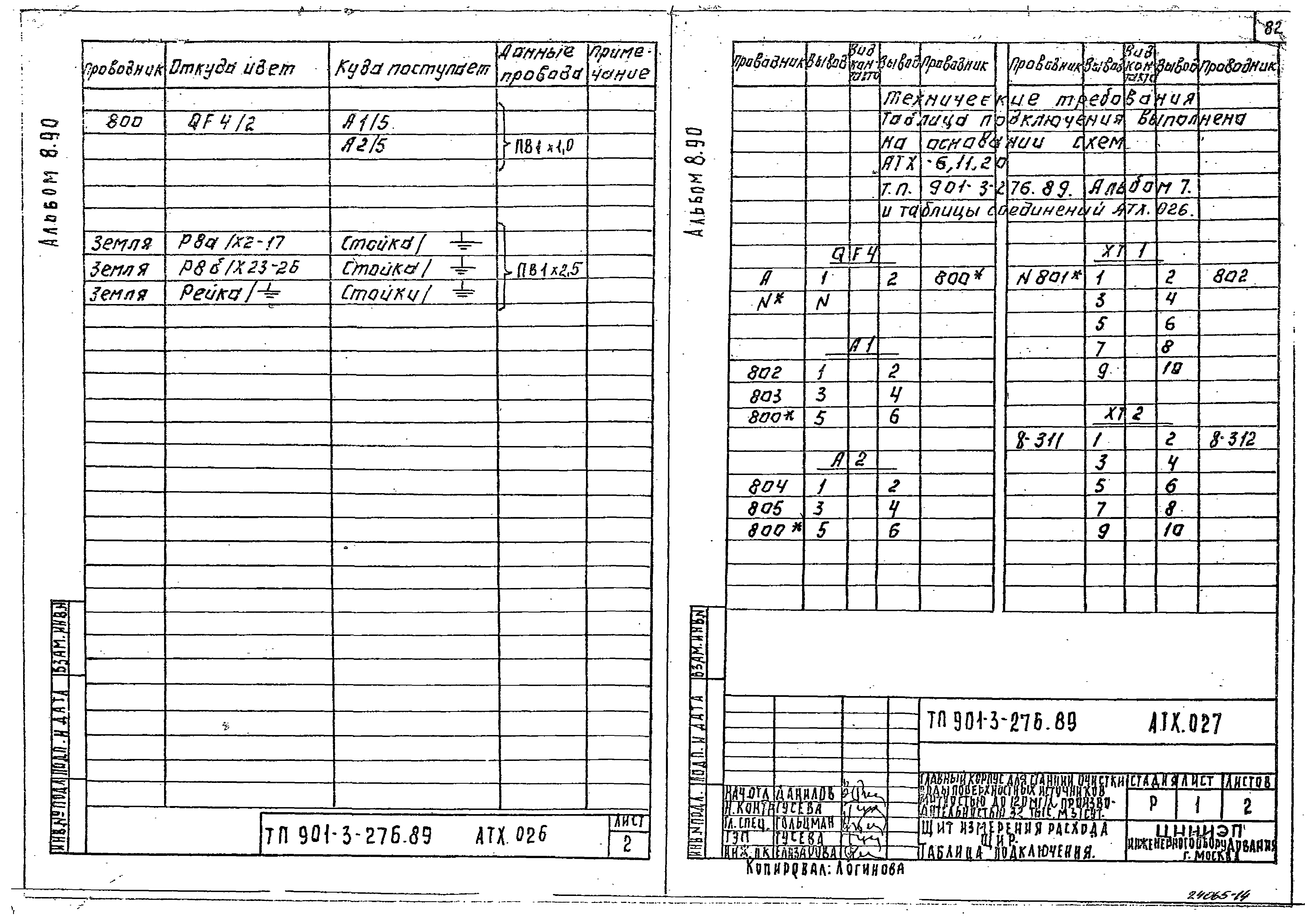 Типовой проект 901-3-276.89