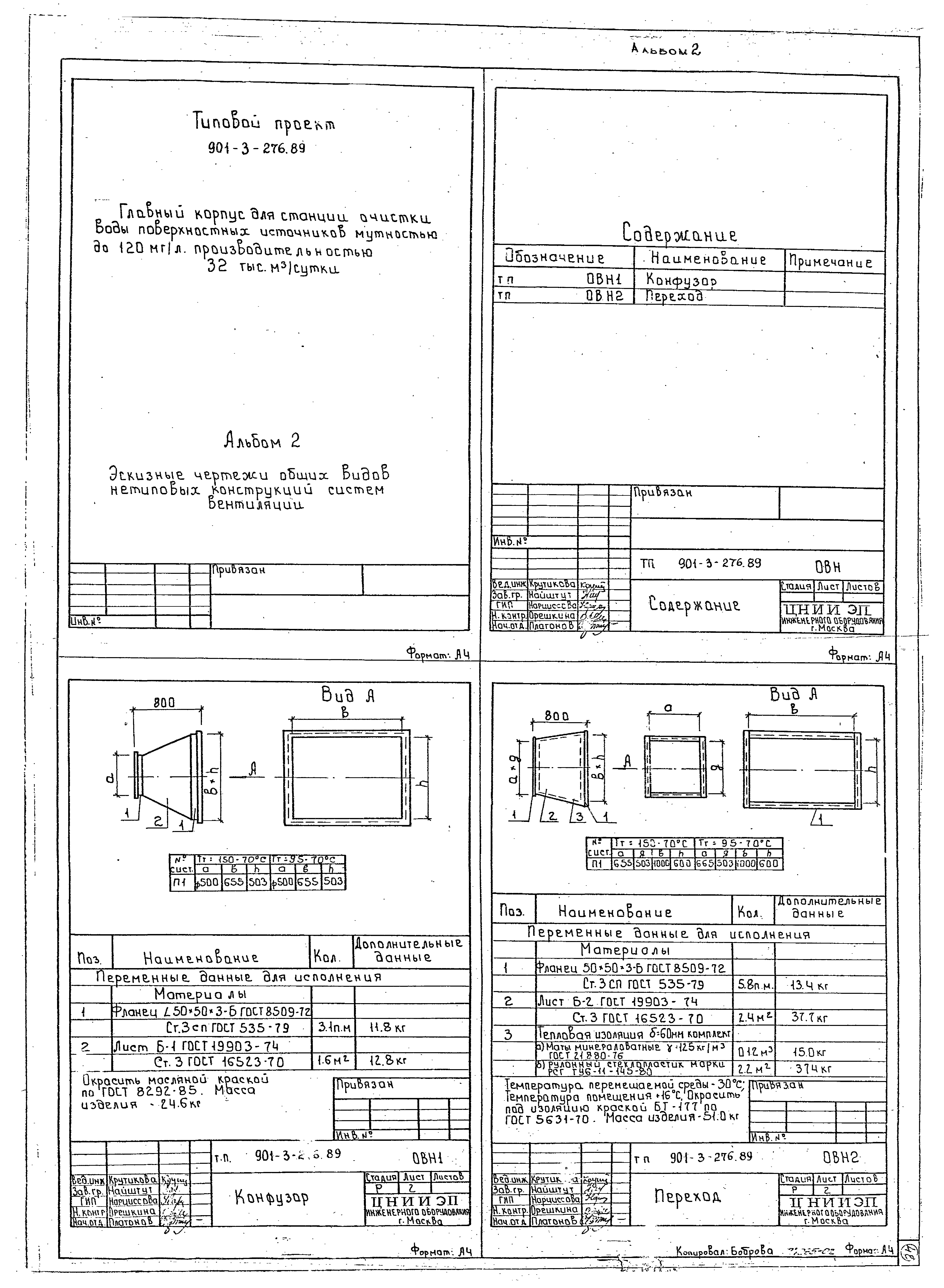 Типовой проект 901-3-276.89