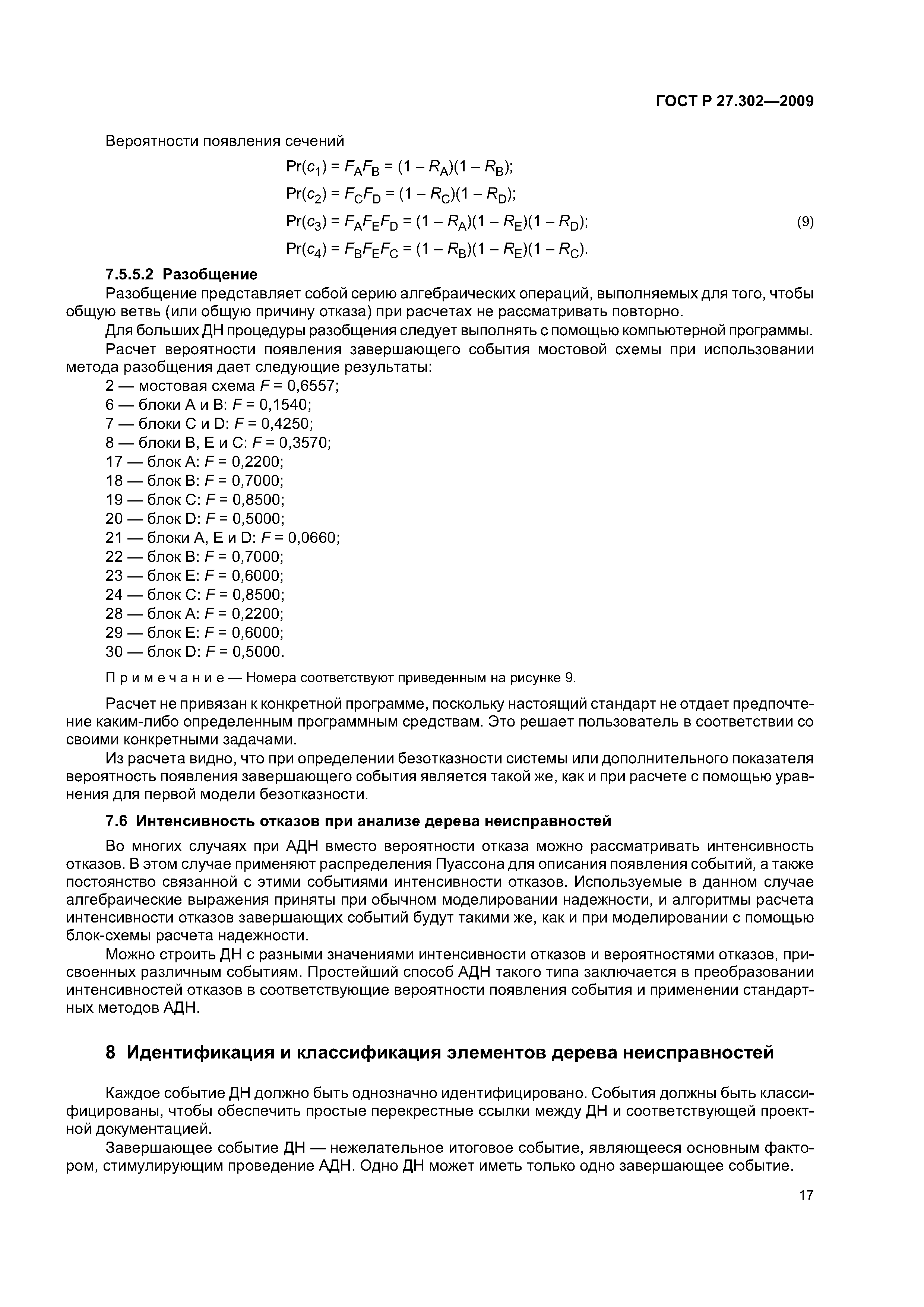 Скачать ГОСТ Р 27.302-2009 Надежность в технике. Анализ дерева  неисправностей