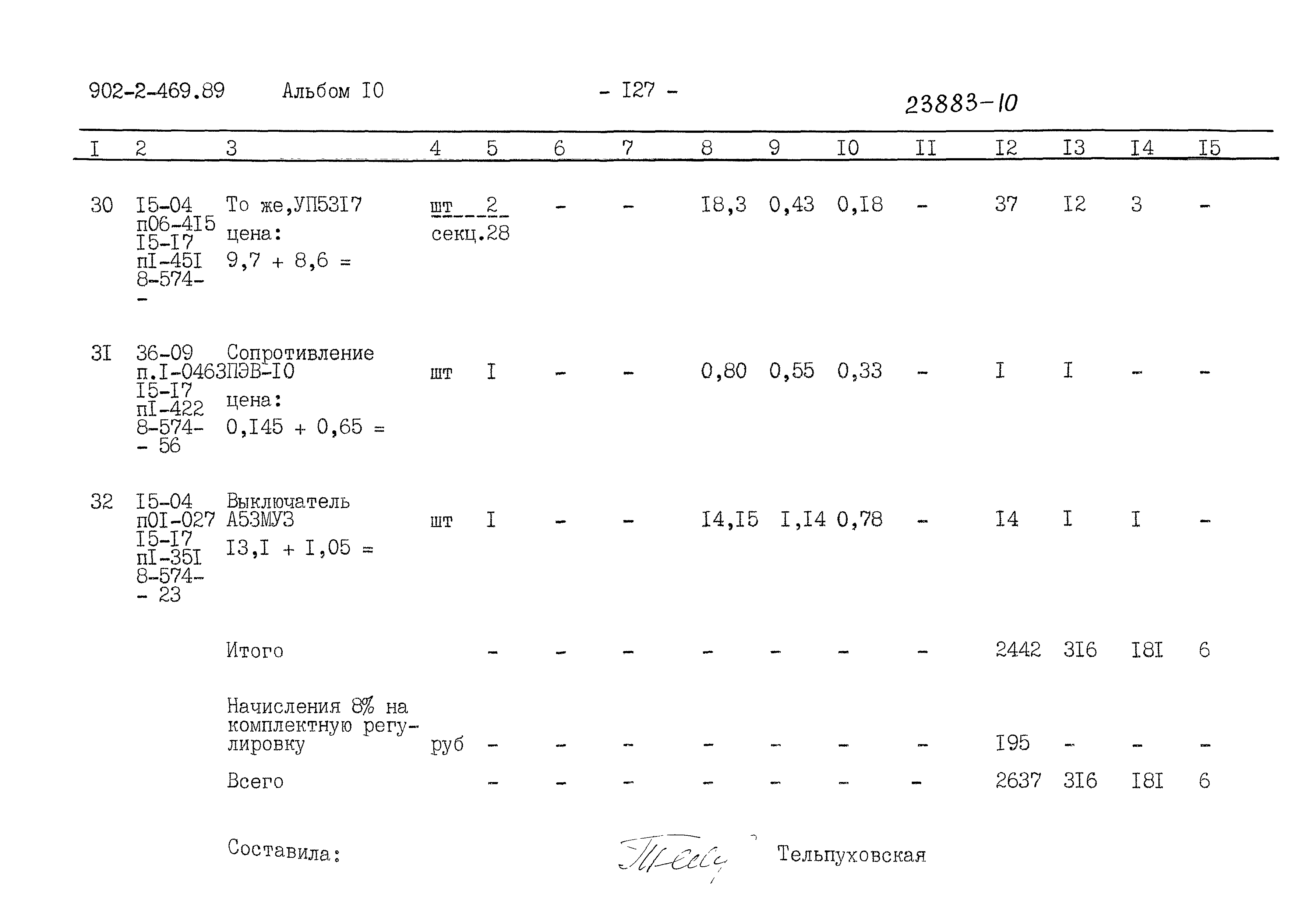 Типовой проект 902-2-469.89