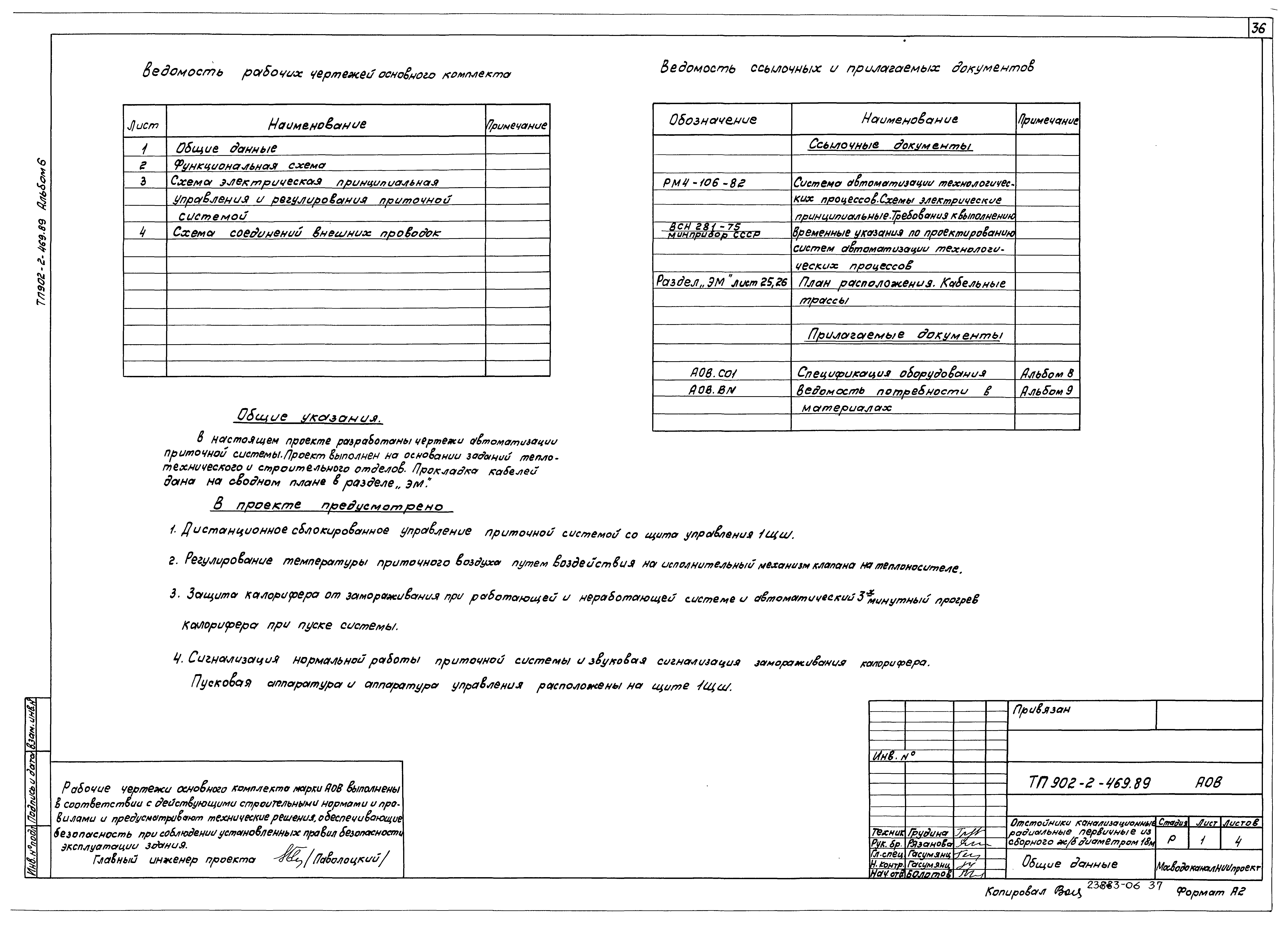Типовой проект 902-2-469.89