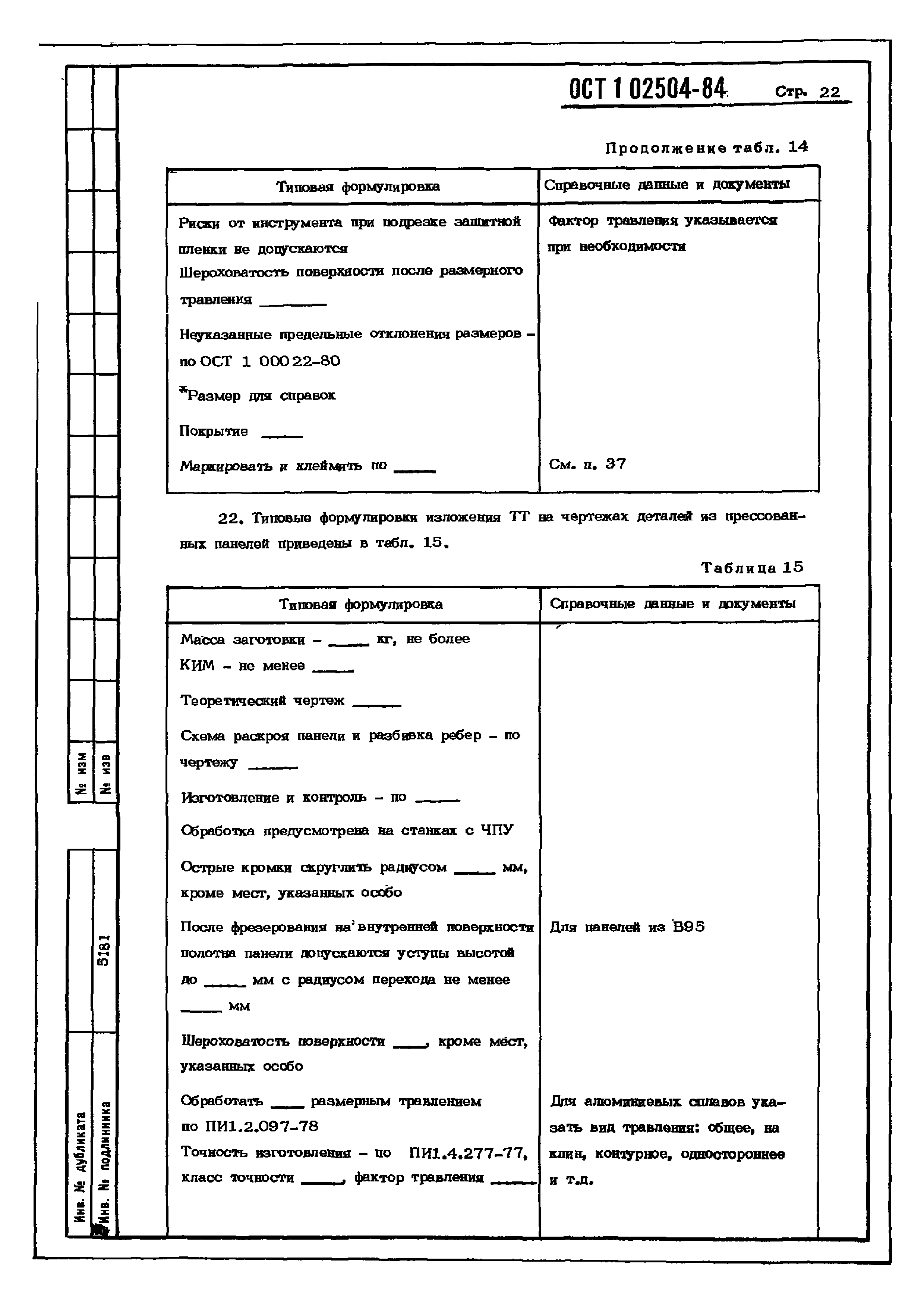 ОСТ 1 02504-84