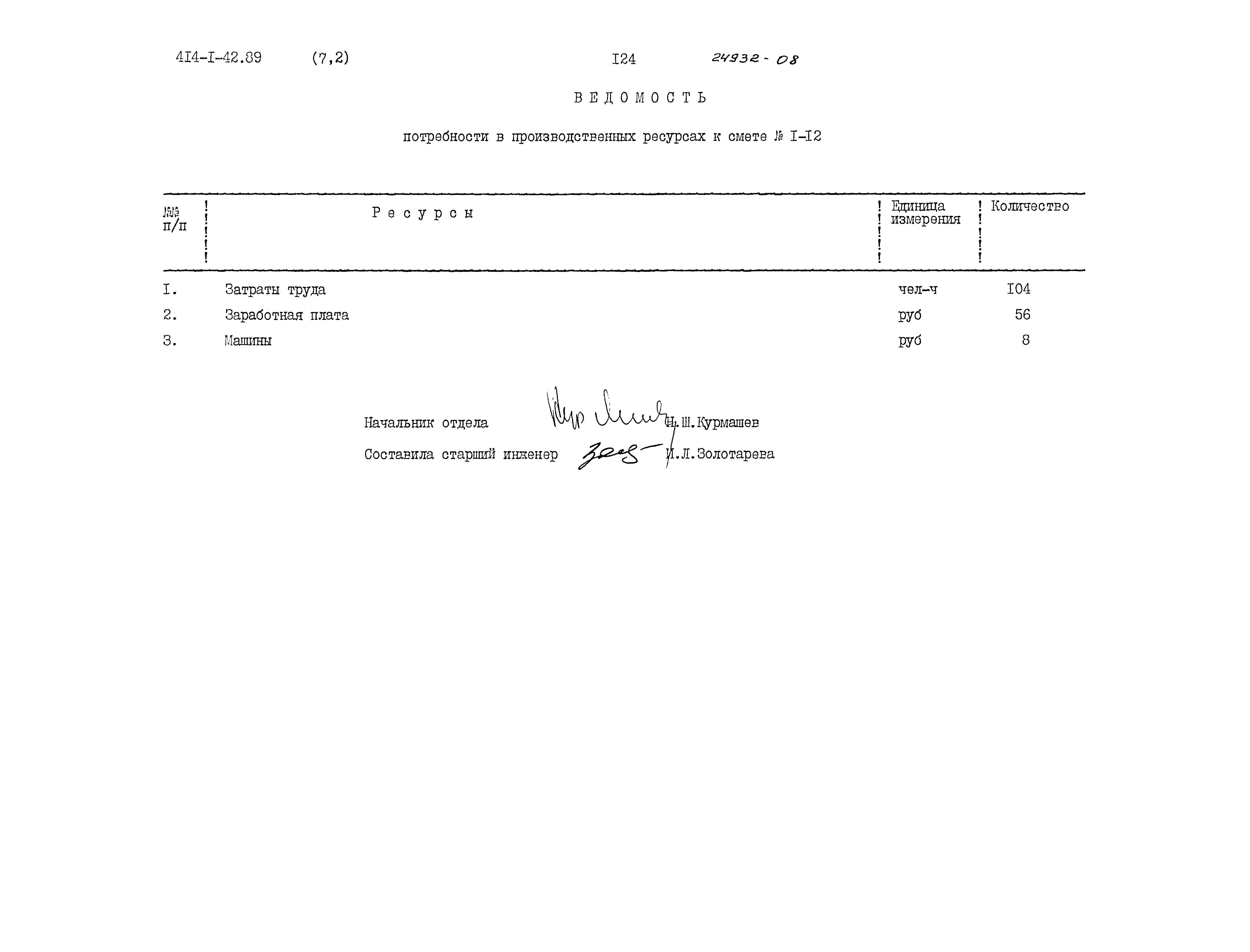 Типовой проект 414-1-42.89