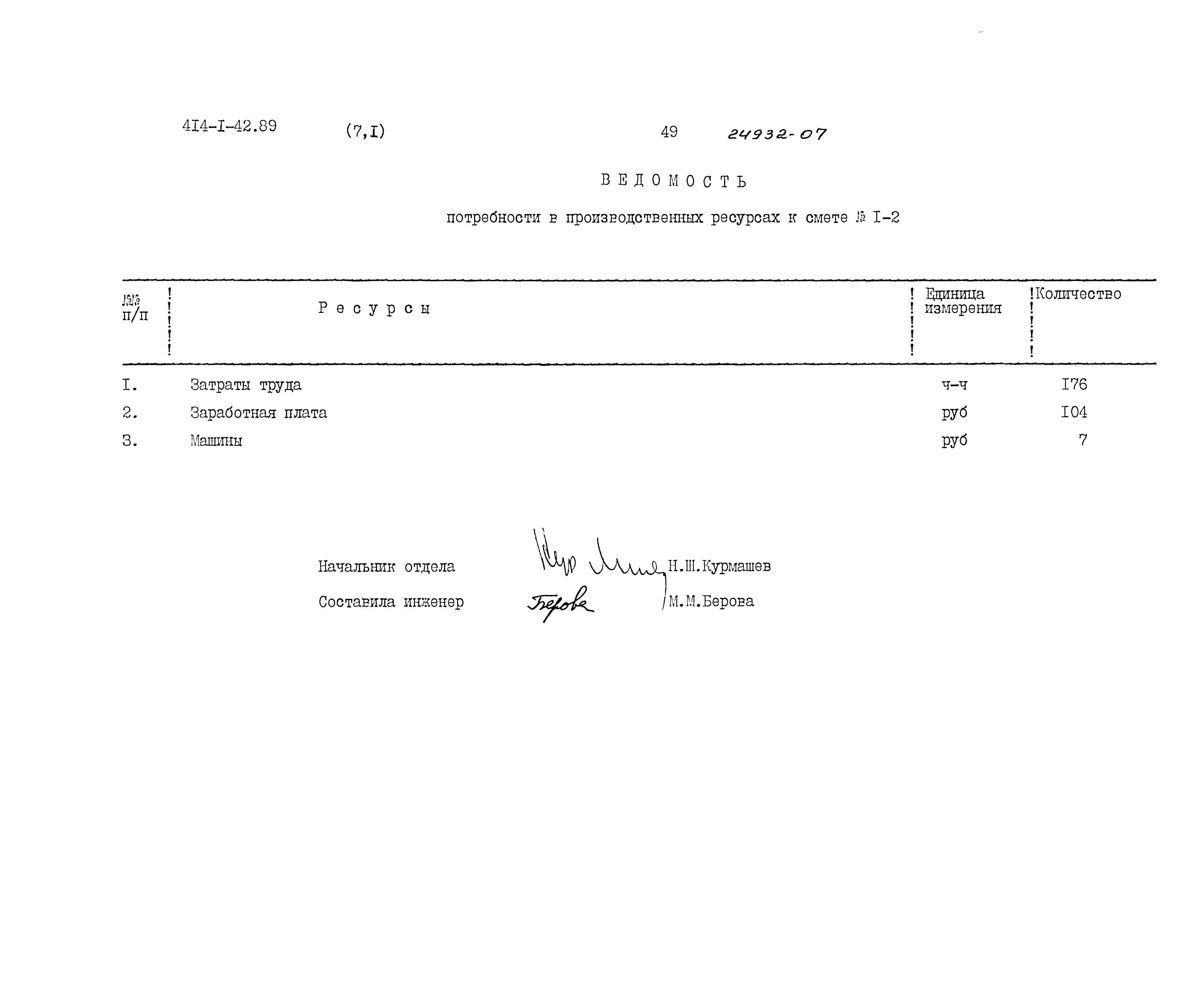 Типовой проект 414-1-42.89