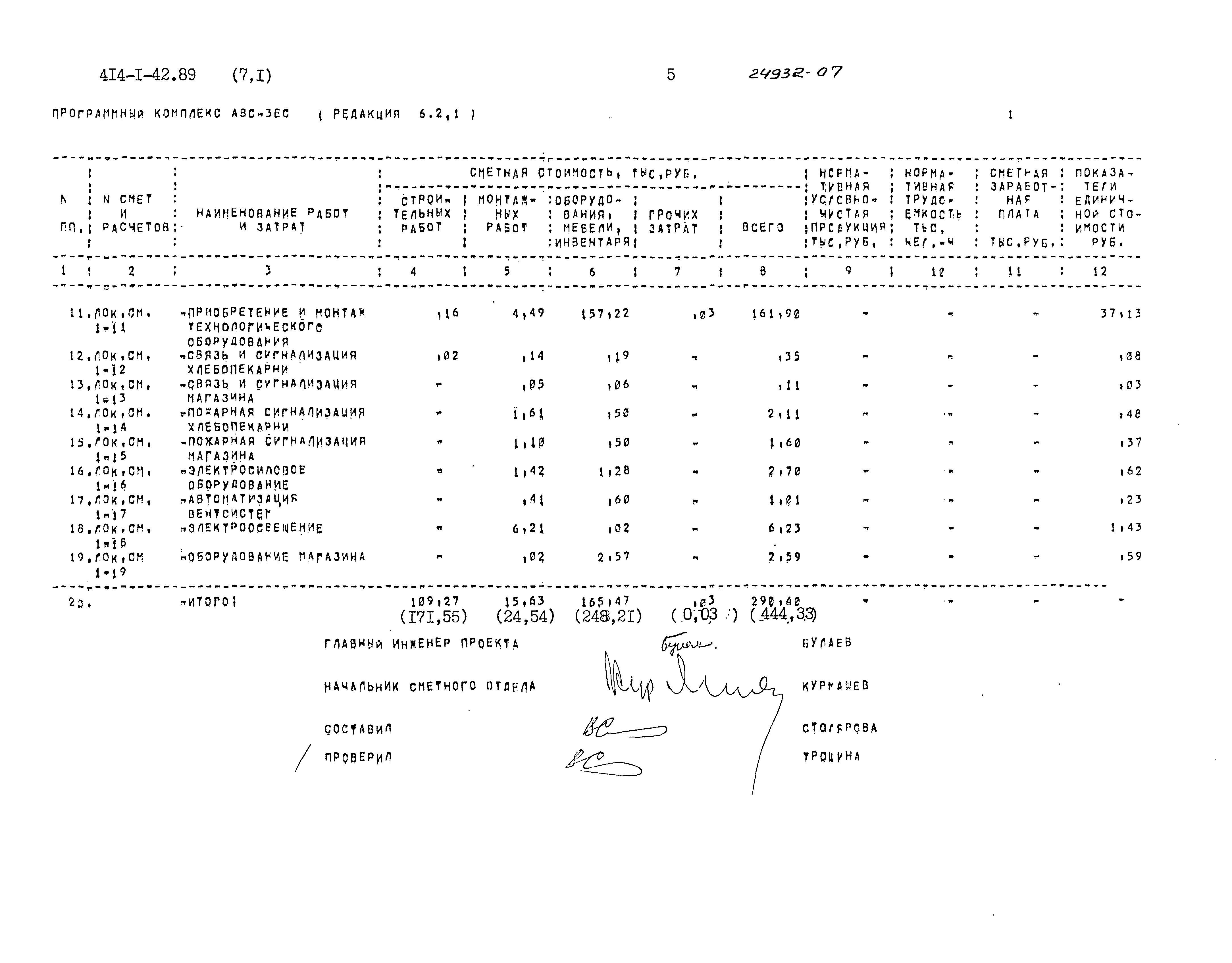 Типовой проект 414-1-42.89