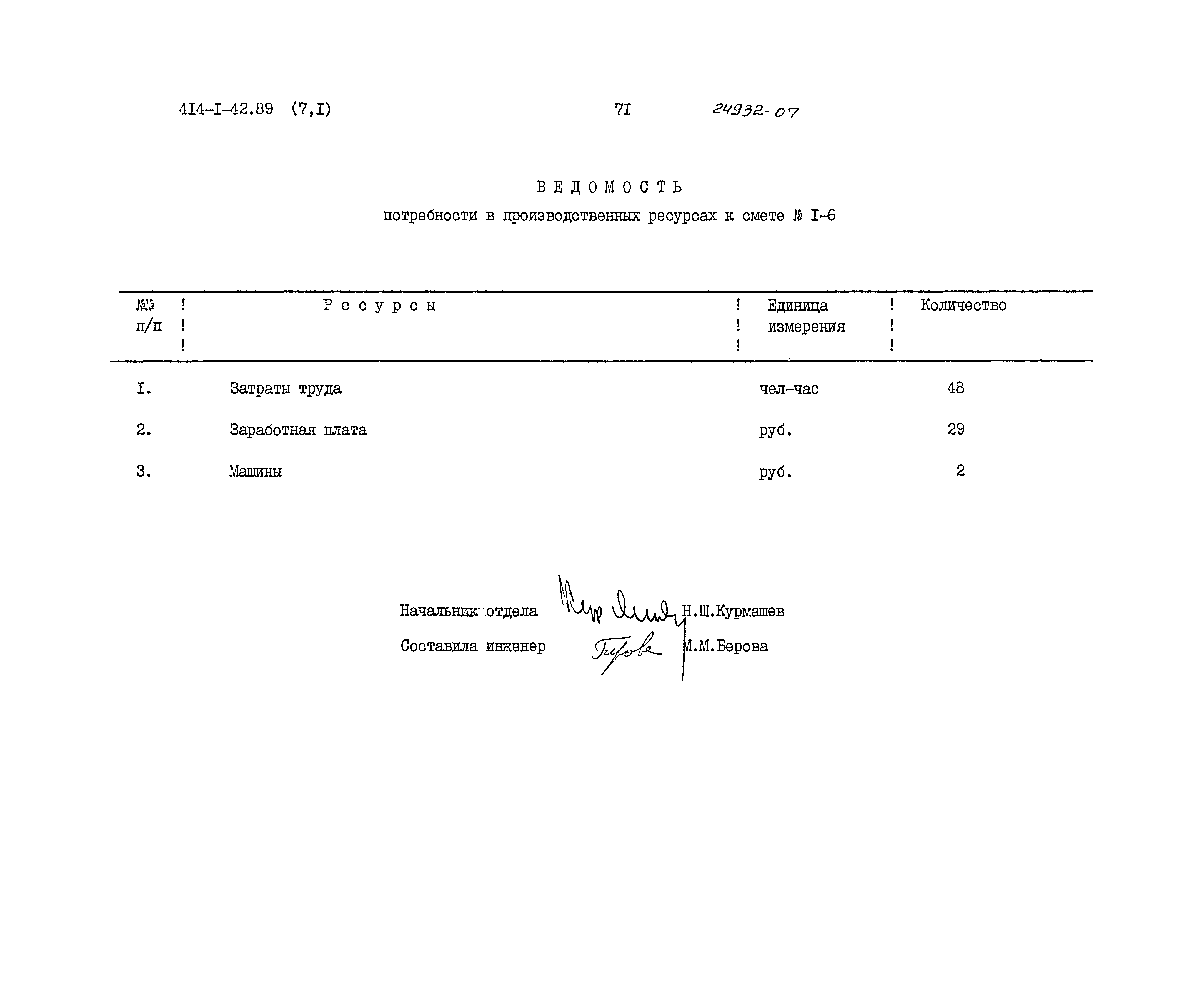 Типовой проект 414-1-42.89