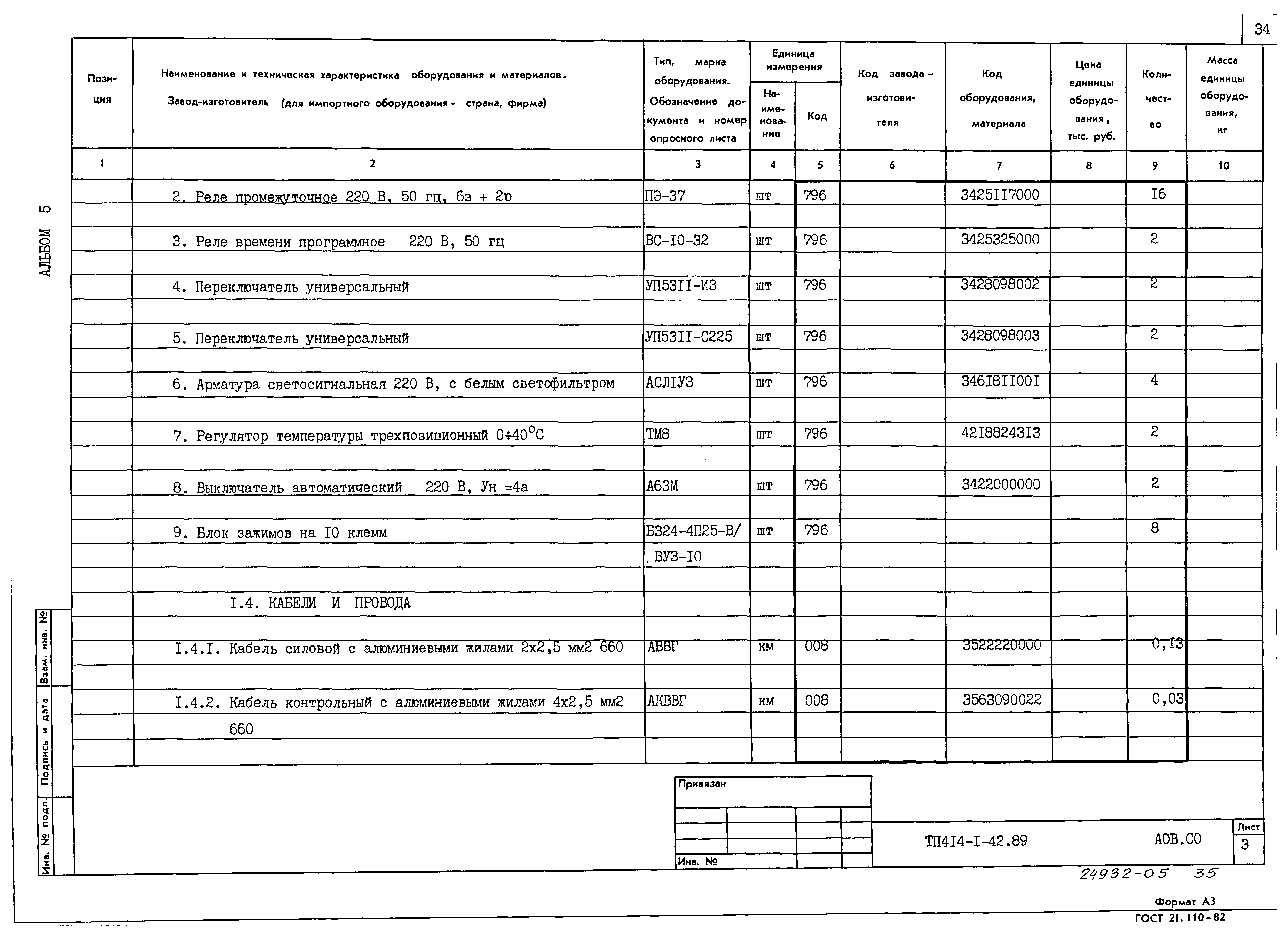 Типовой проект 414-1-42.89
