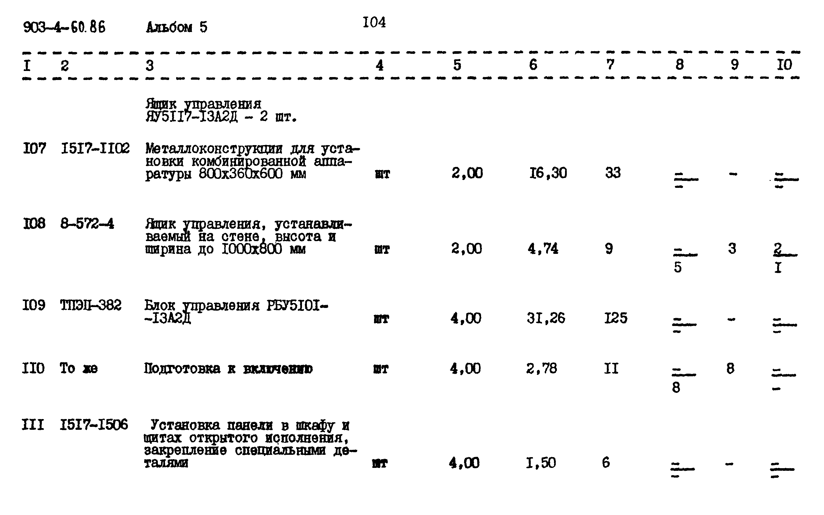 Типовой проект 903-4-60.86