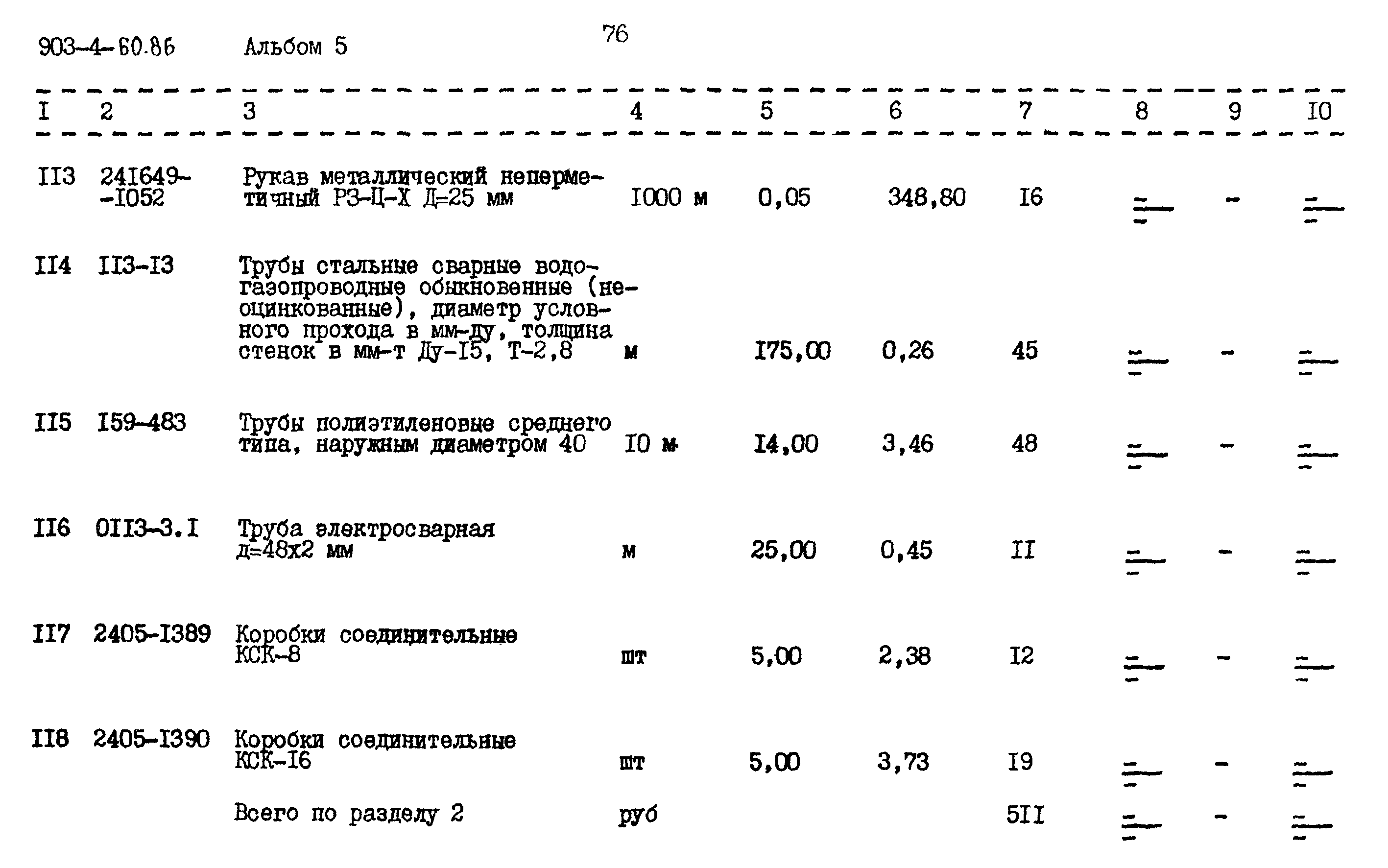 Типовой проект 903-4-60.86