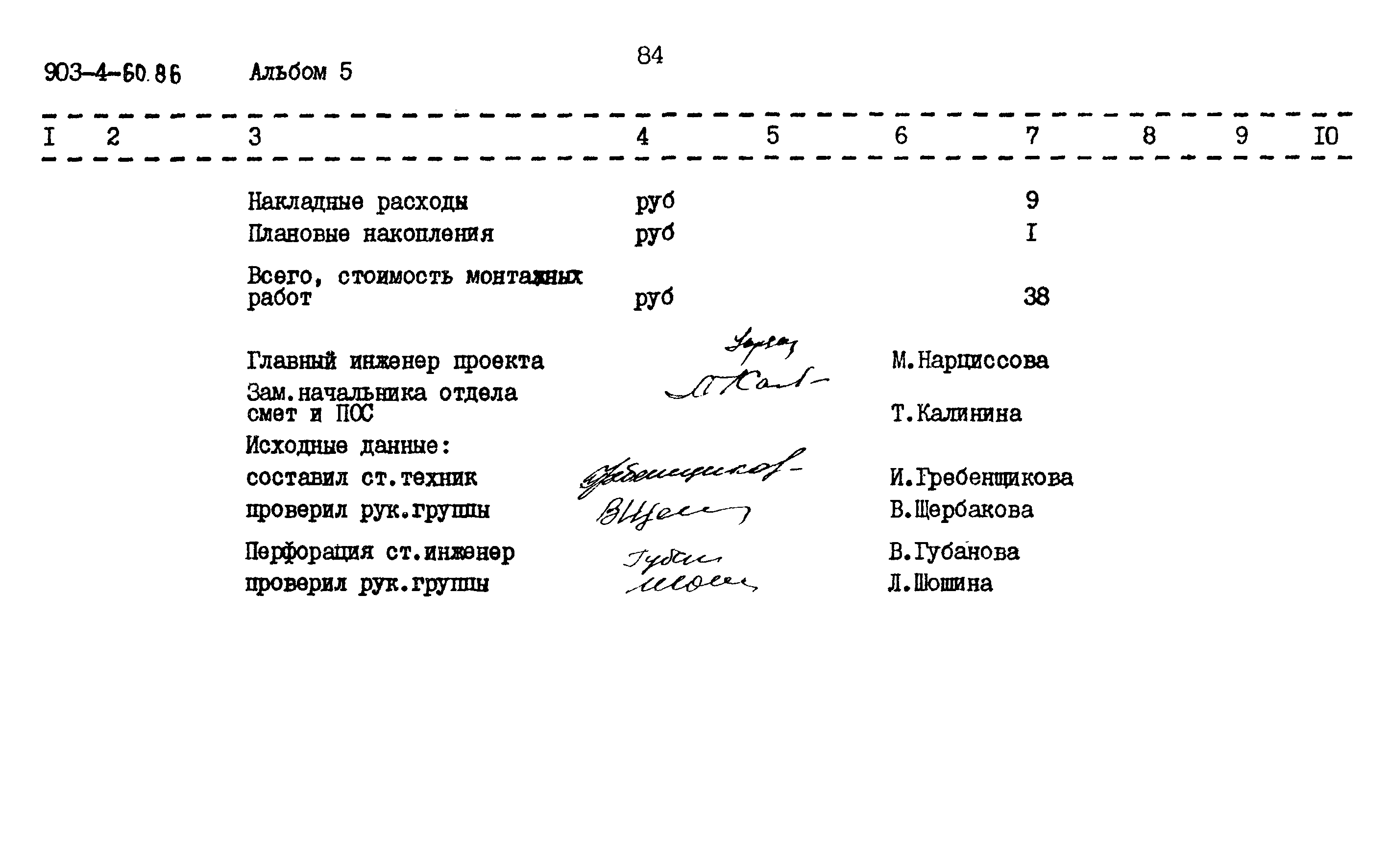 Типовой проект 903-4-60.86