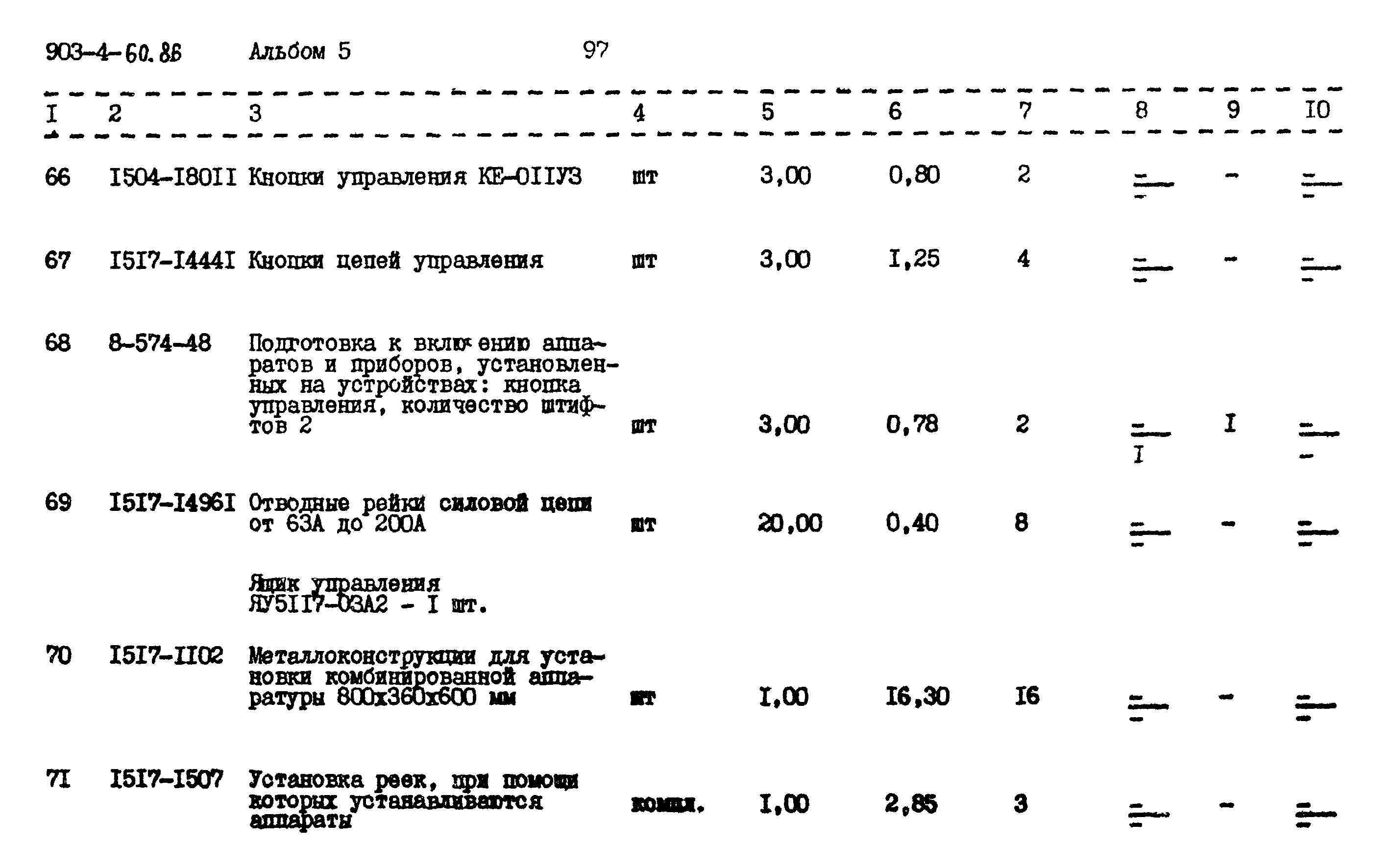 Типовой проект 903-4-60.86