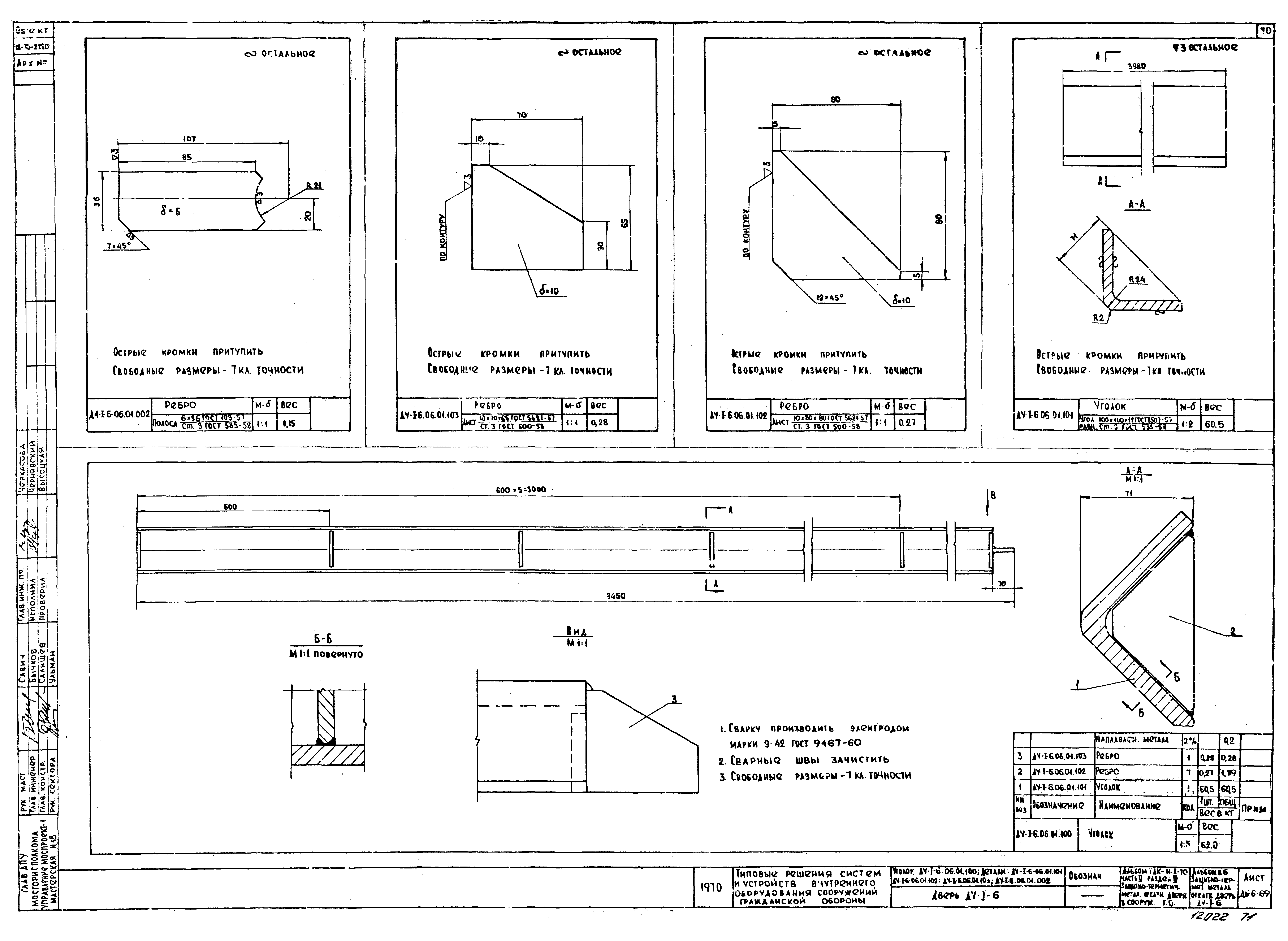 Серия ТДК-Н-1-70 Часть II