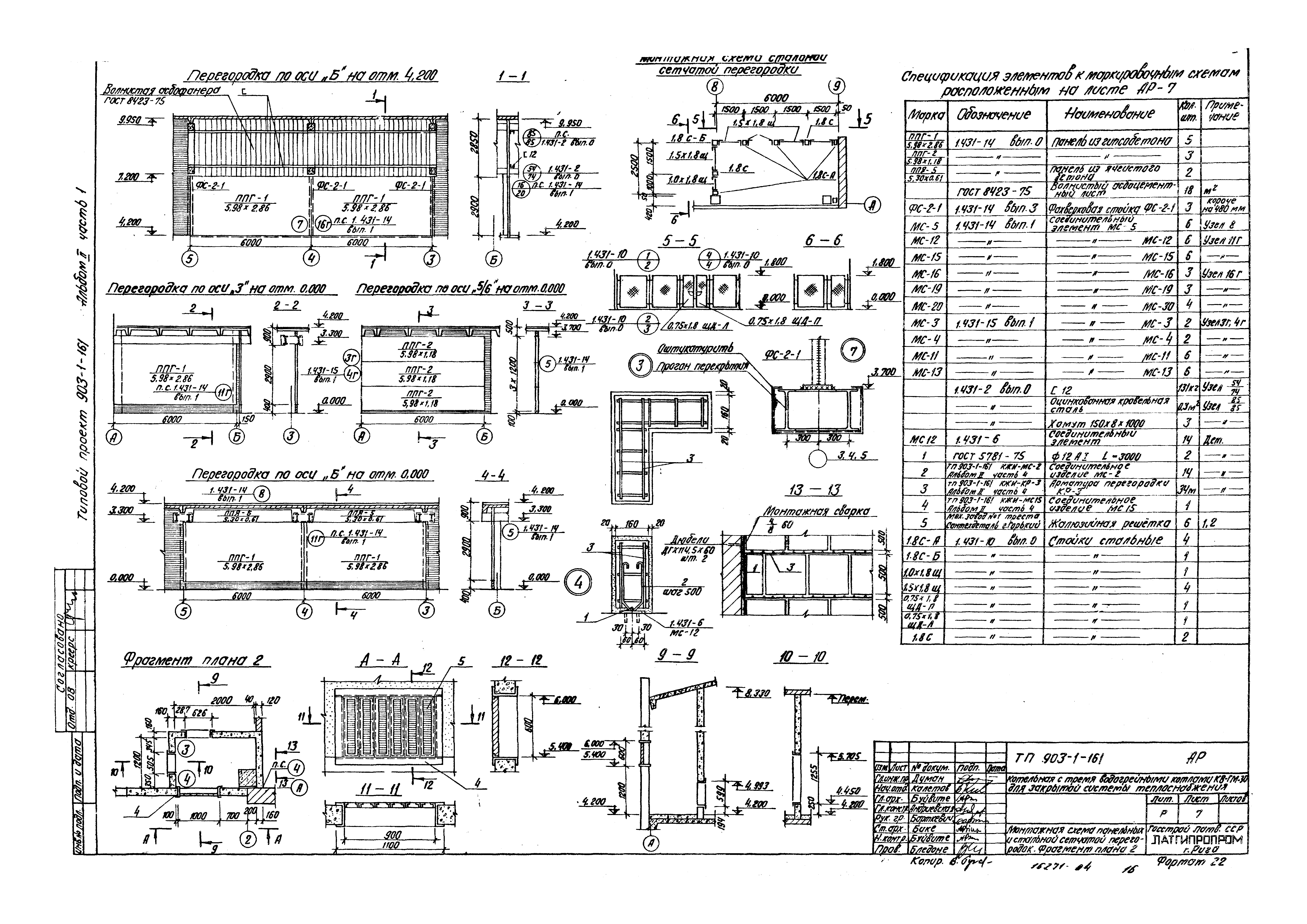 Типовой проект 903-1-161