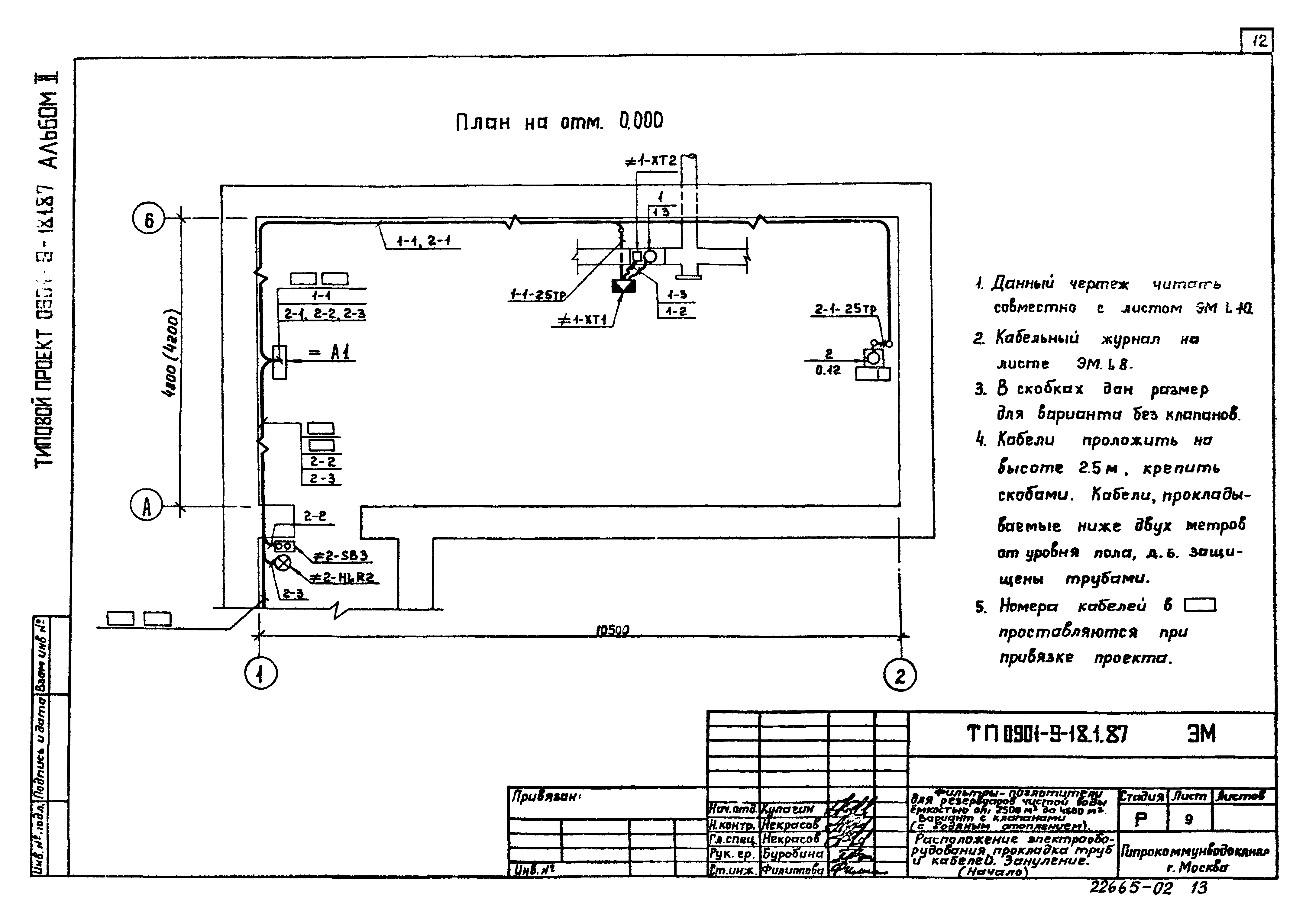 Типовой проект 0901-9-23.87