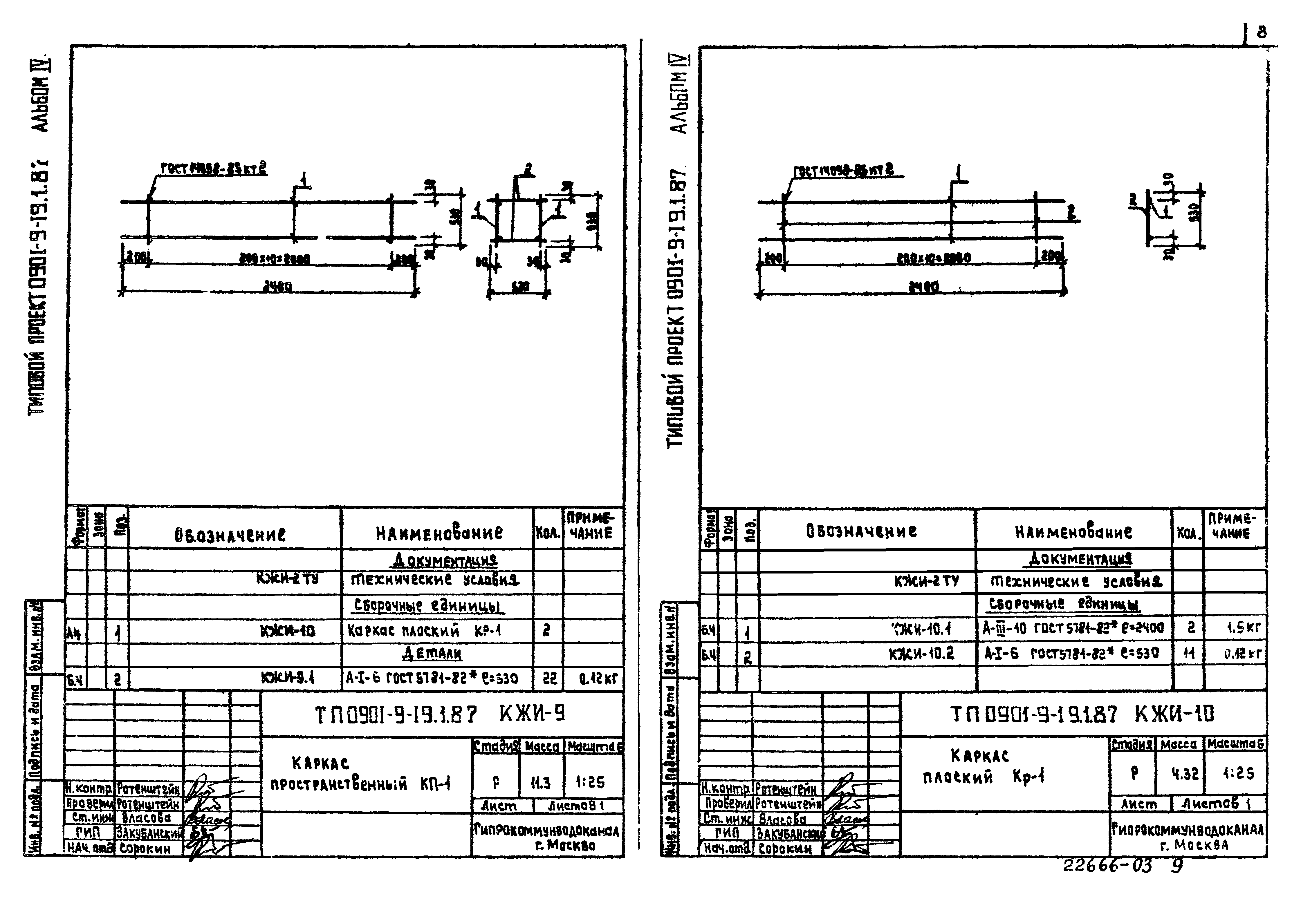Типовой проект 0901-9-19.1.87
