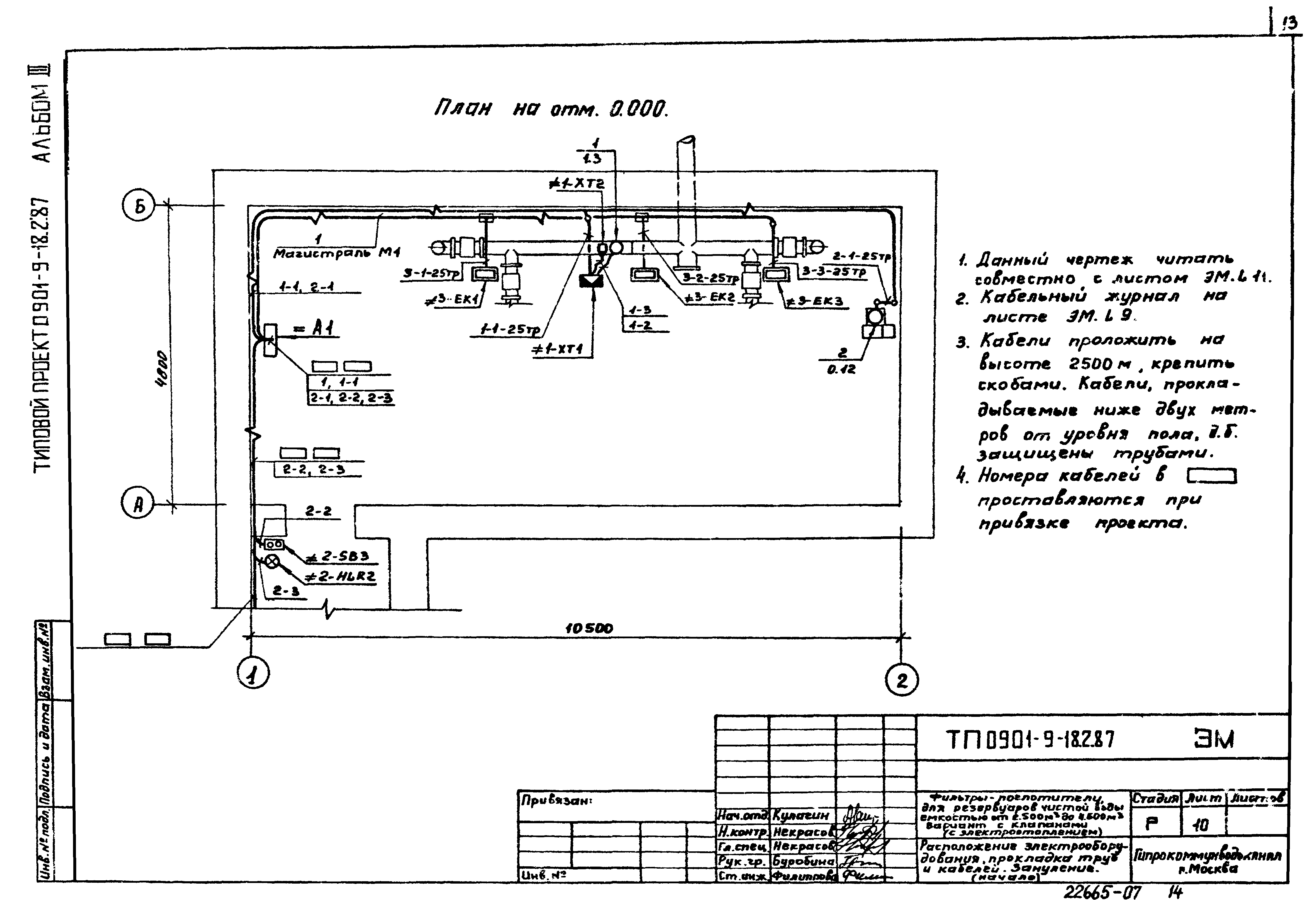 Типовой проект 0901-9-18.2.87