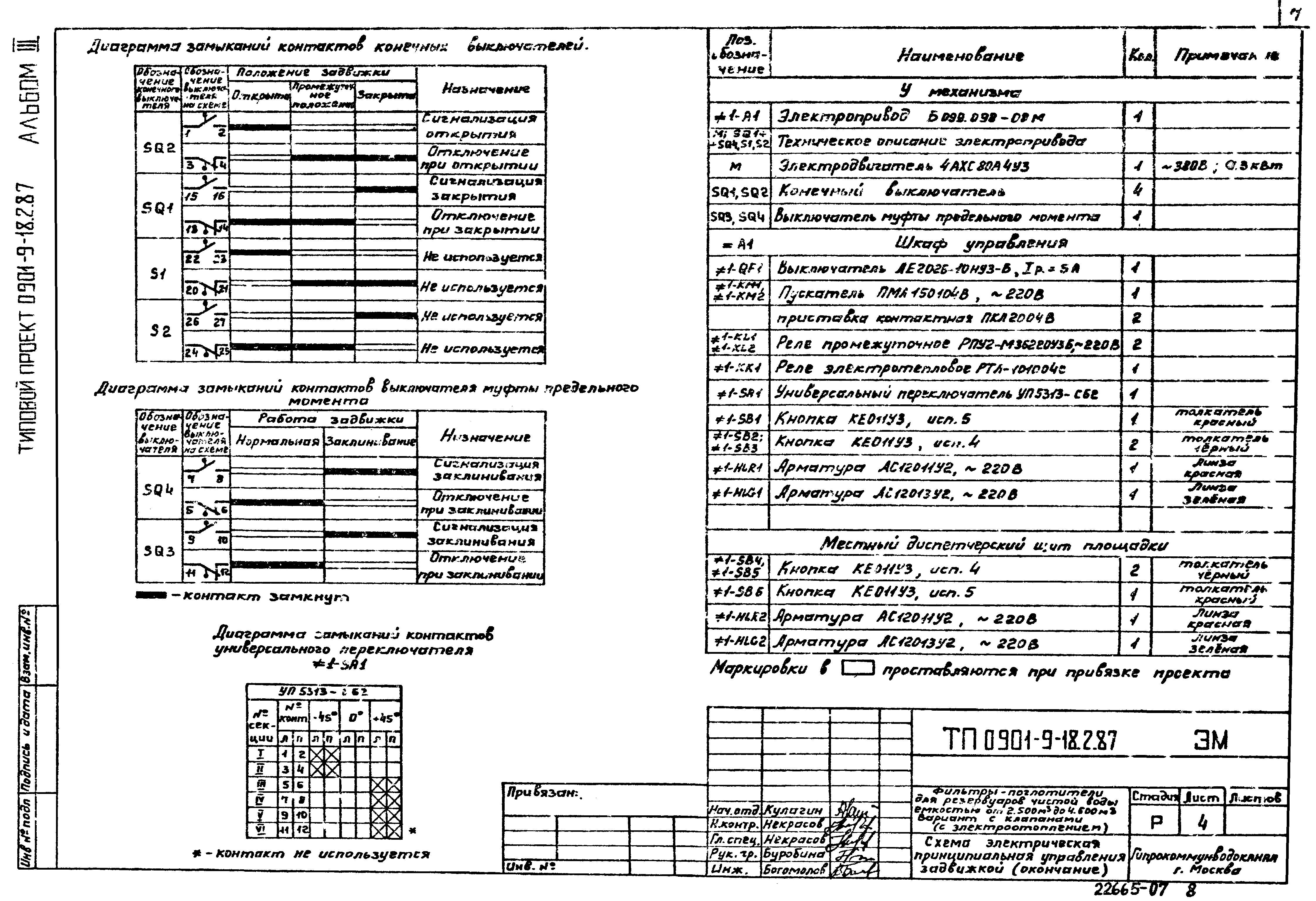 Типовой проект 0901-9-18.2.87
