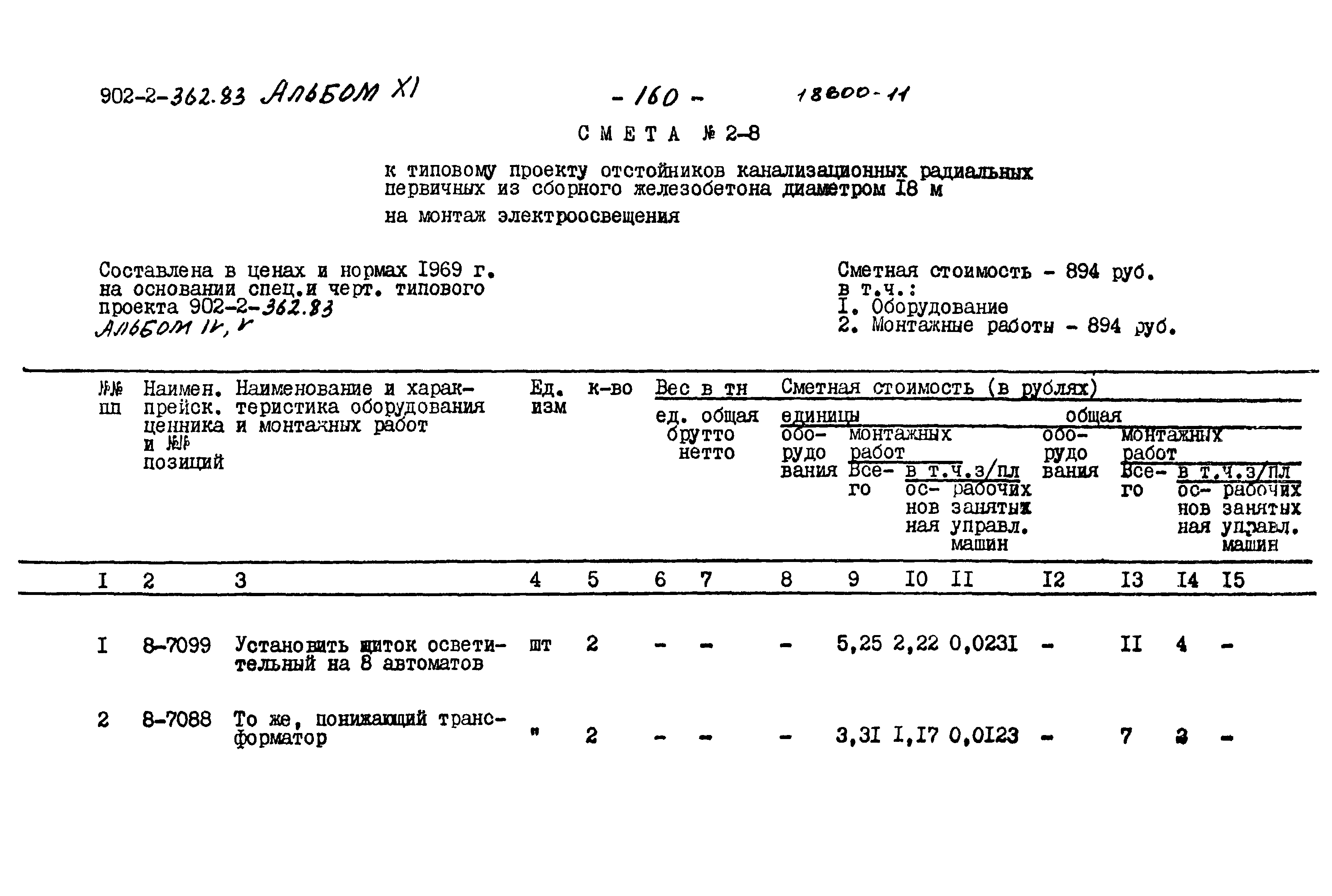 Типовой проект 902-2-362.83