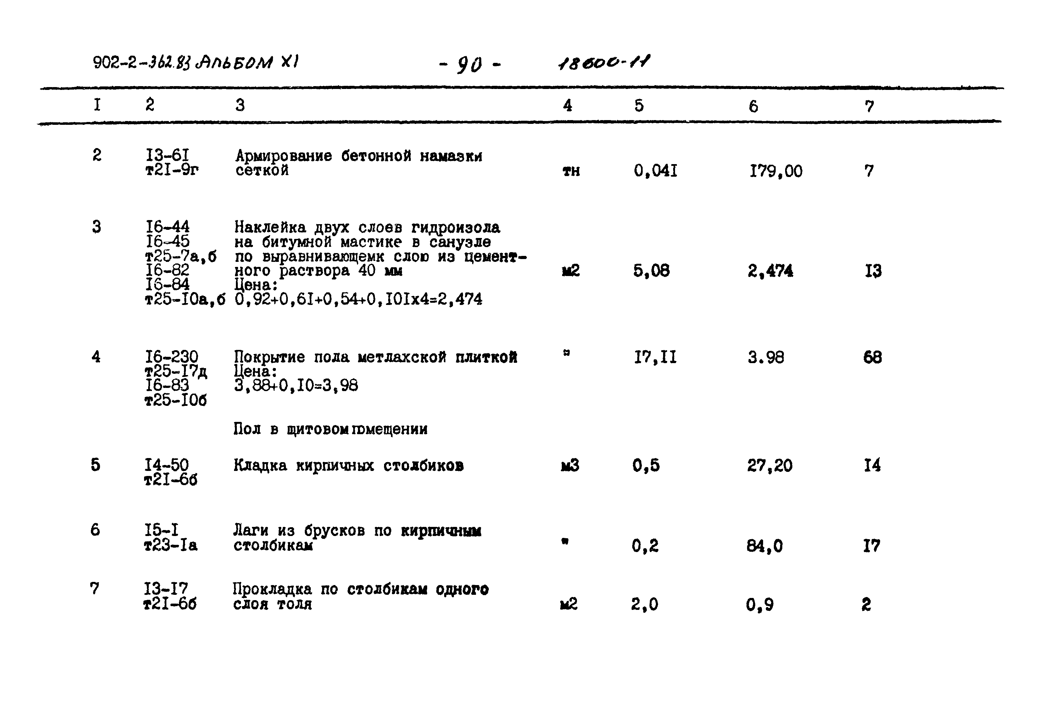Типовой проект 902-2-362.83