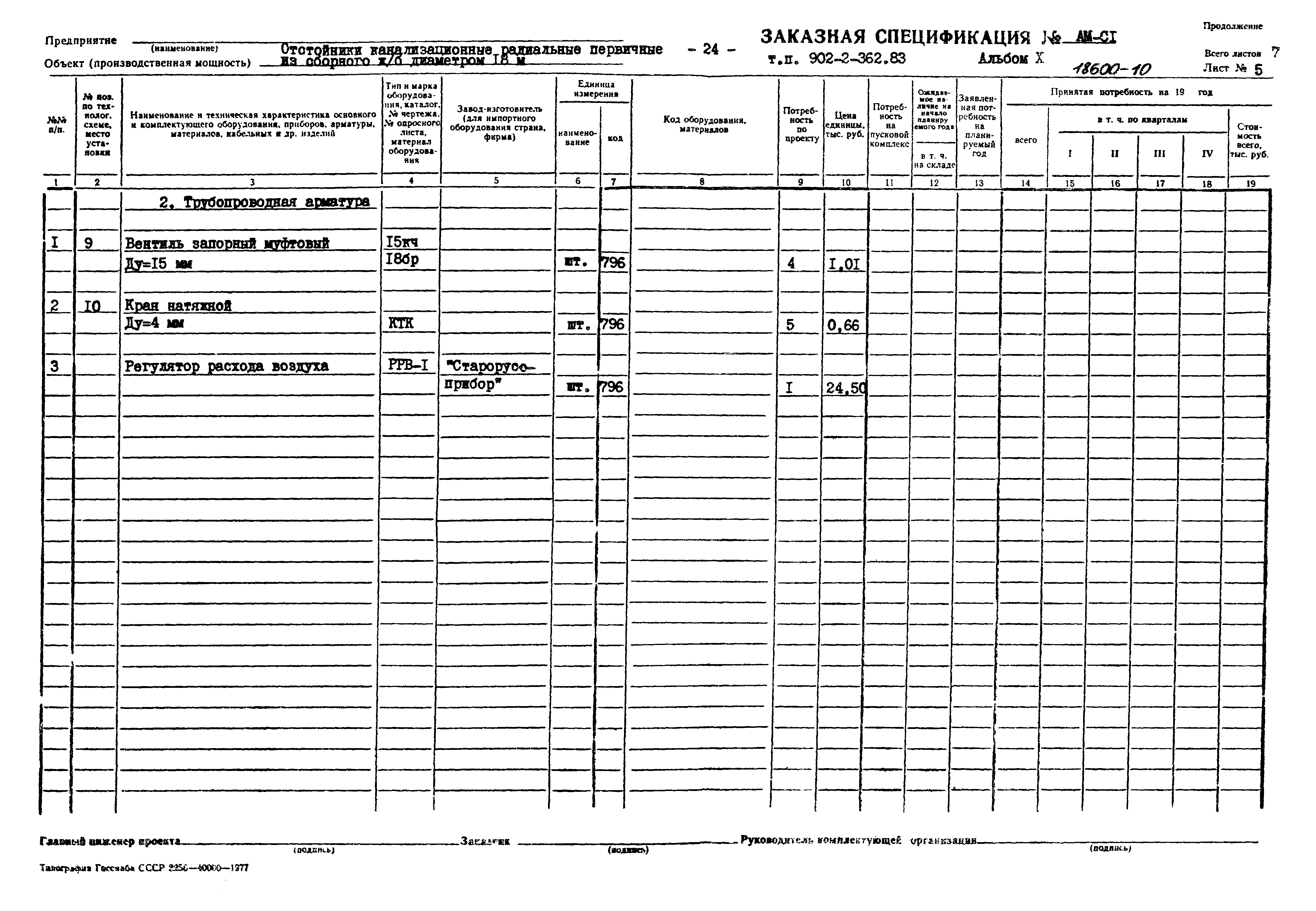 Типовой проект 902-2-362.83