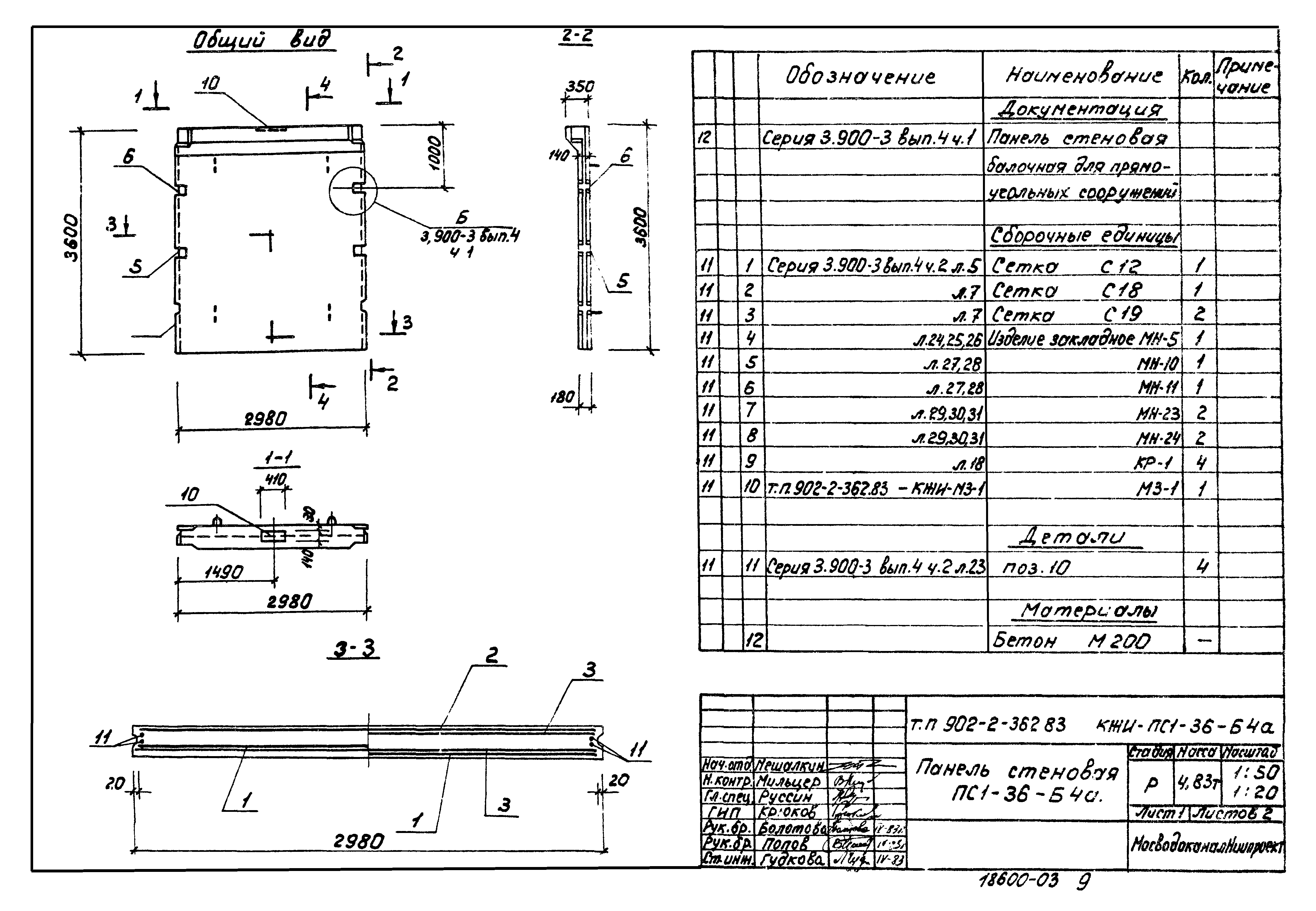 Типовой проект 902-2-362.83