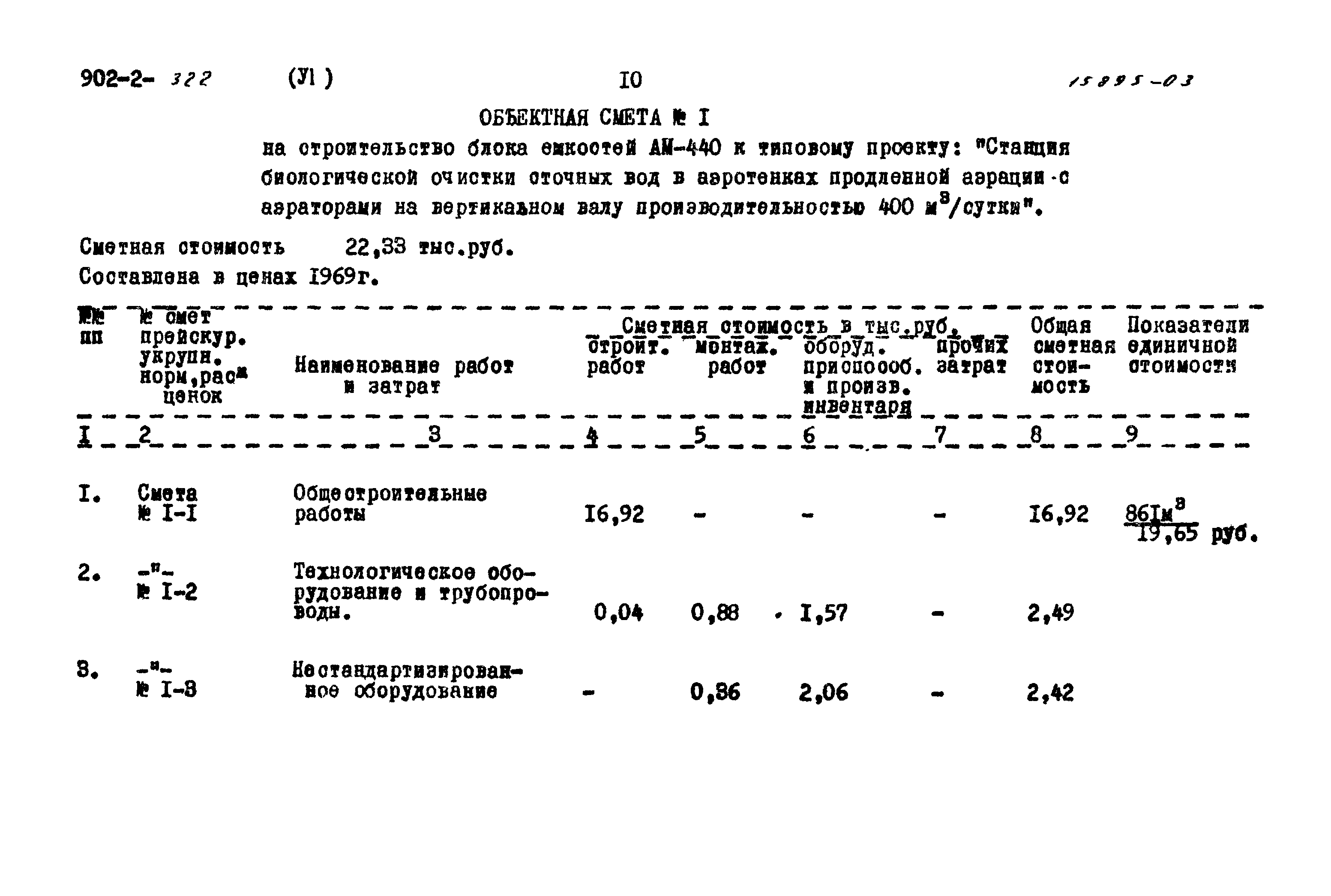 Типовой проект 902-2-322