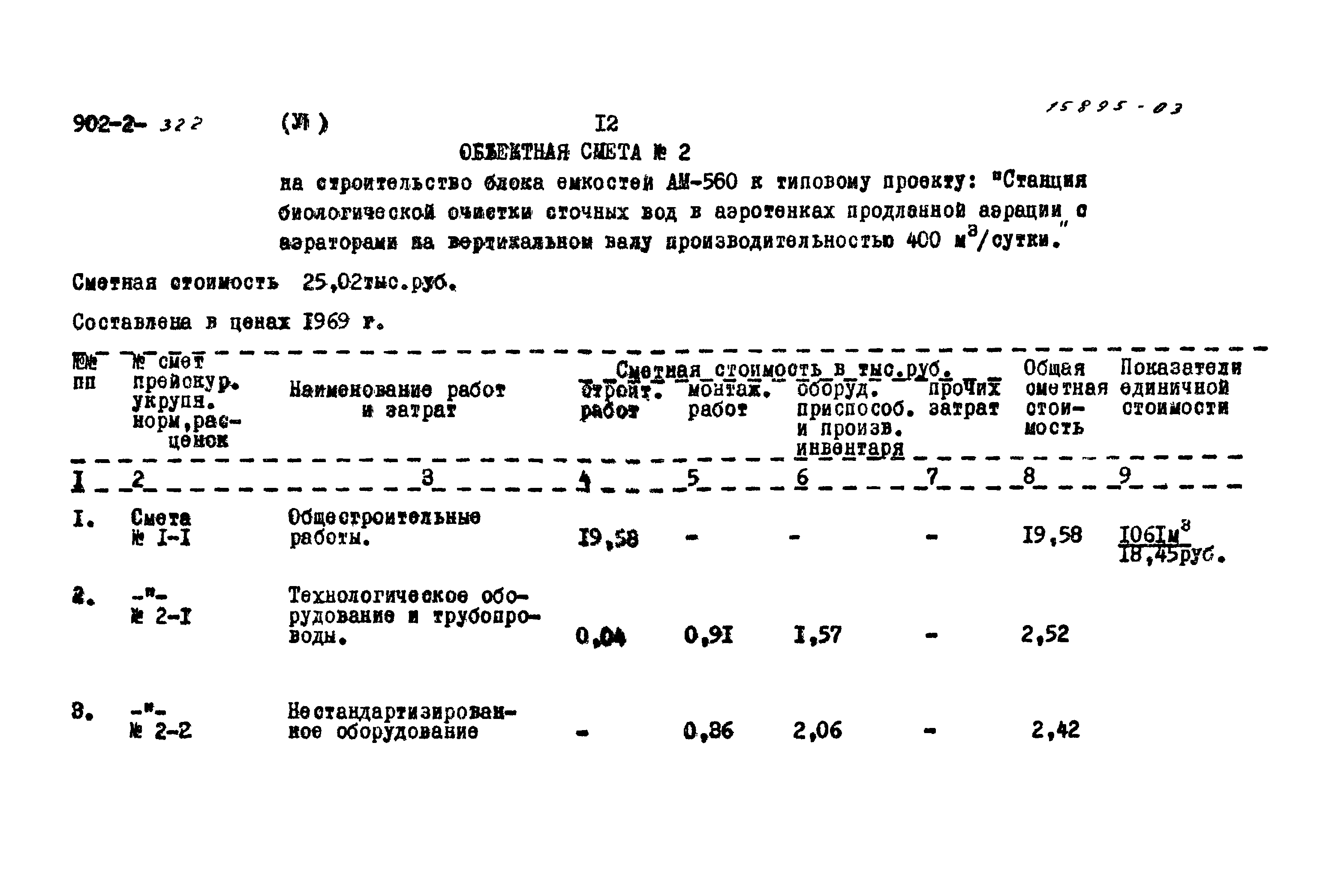Типовой проект 902-2-322