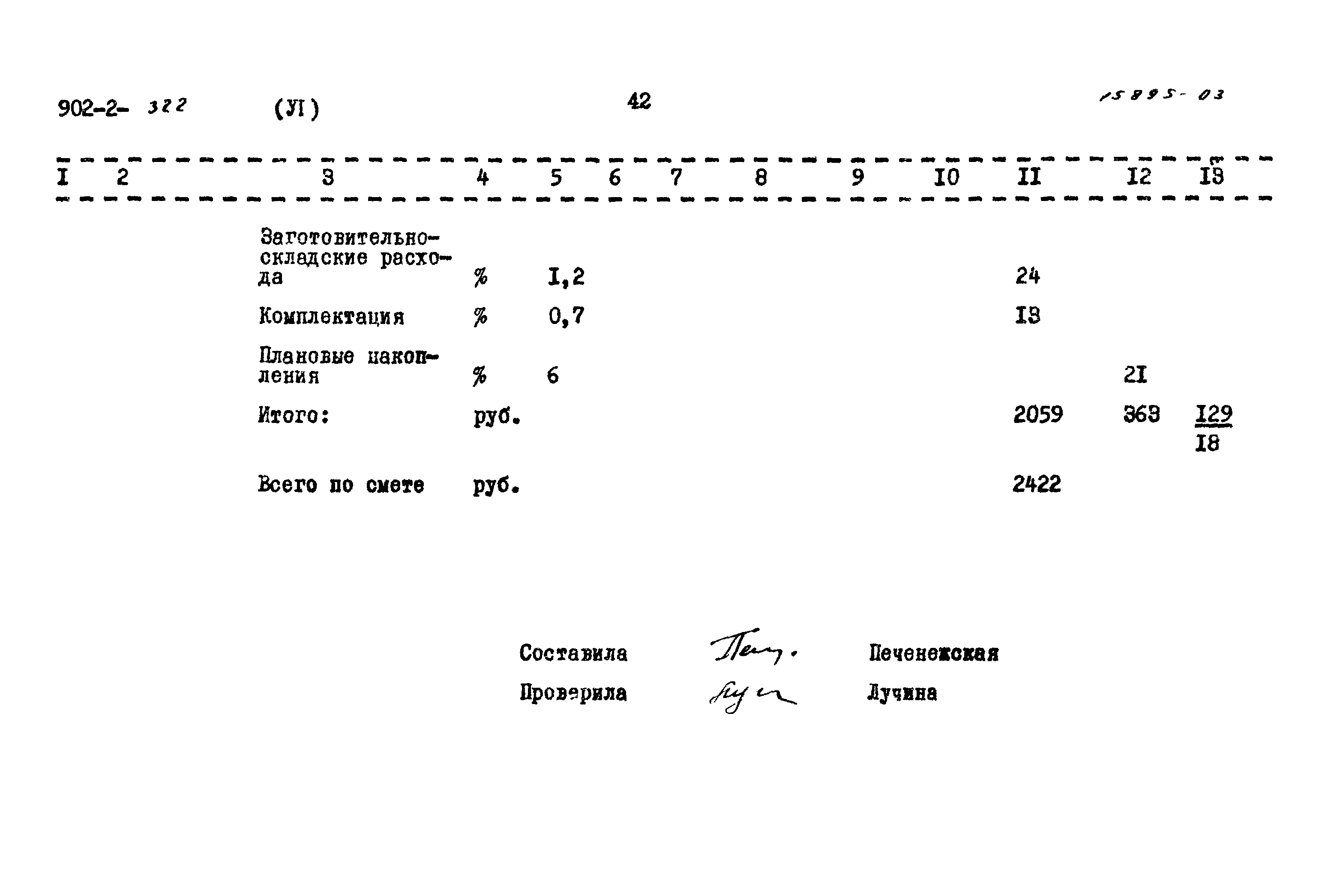 Типовой проект 902-2-322