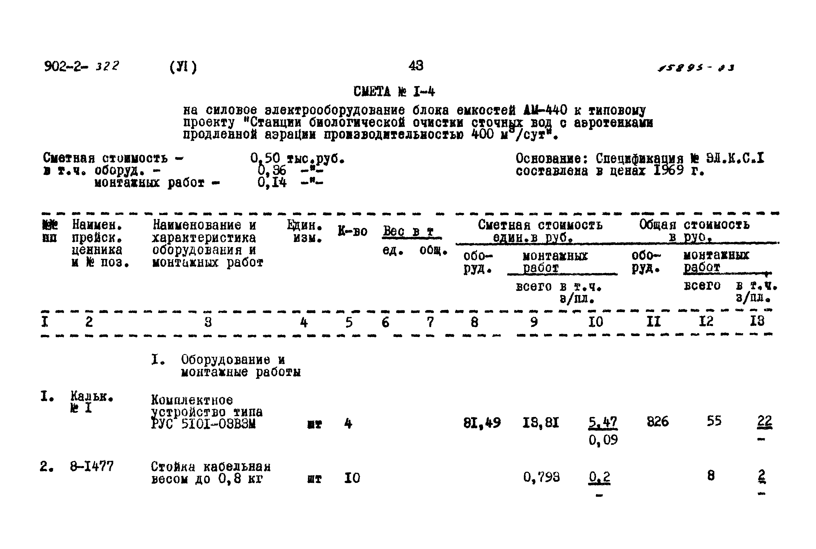 Типовой проект 902-2-322