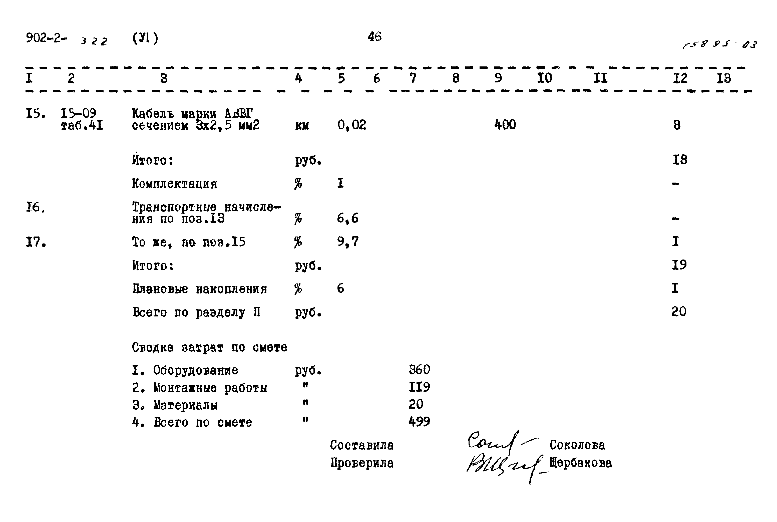 Типовой проект 902-2-322