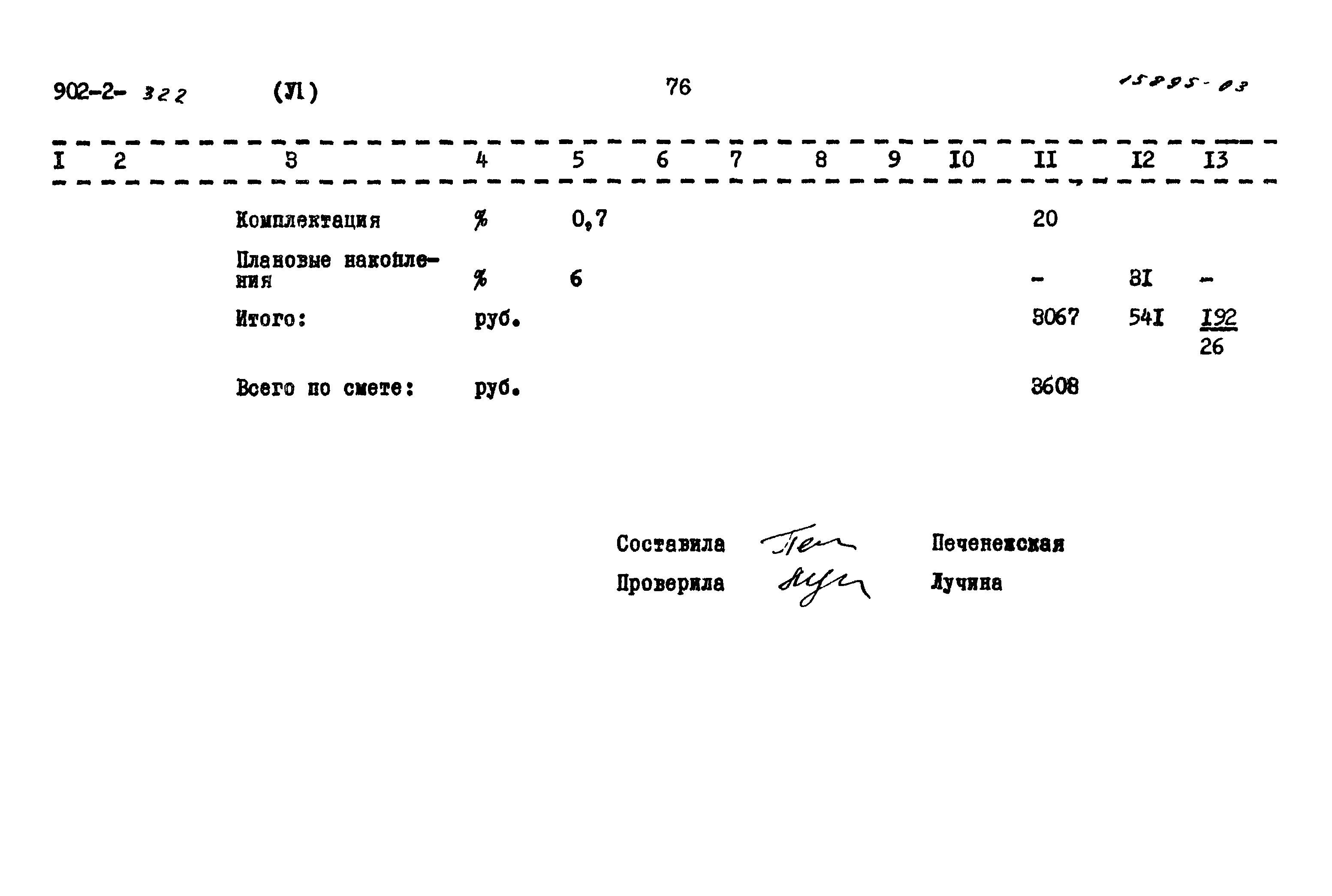 Типовой проект 902-2-322