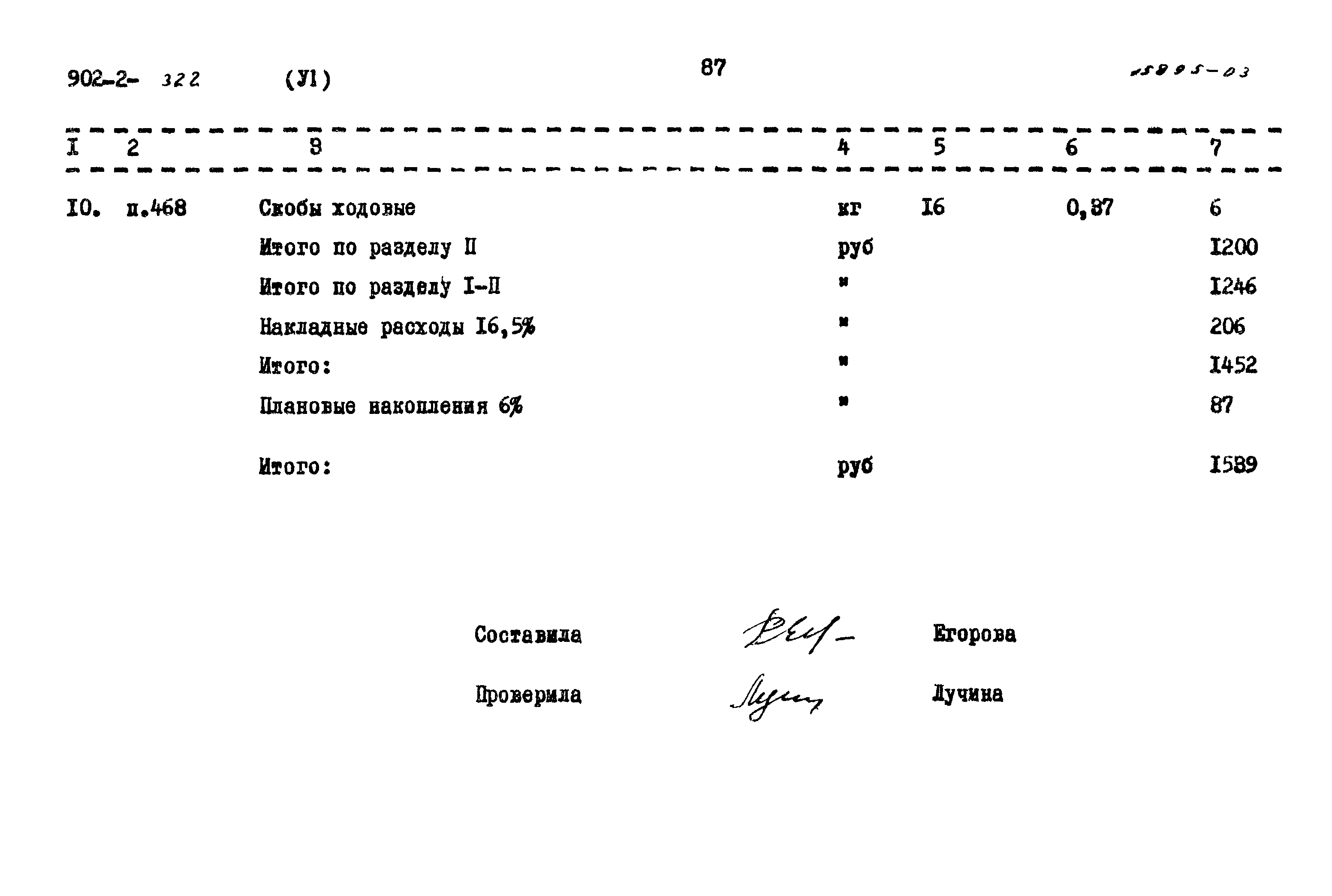 Типовой проект 902-2-322