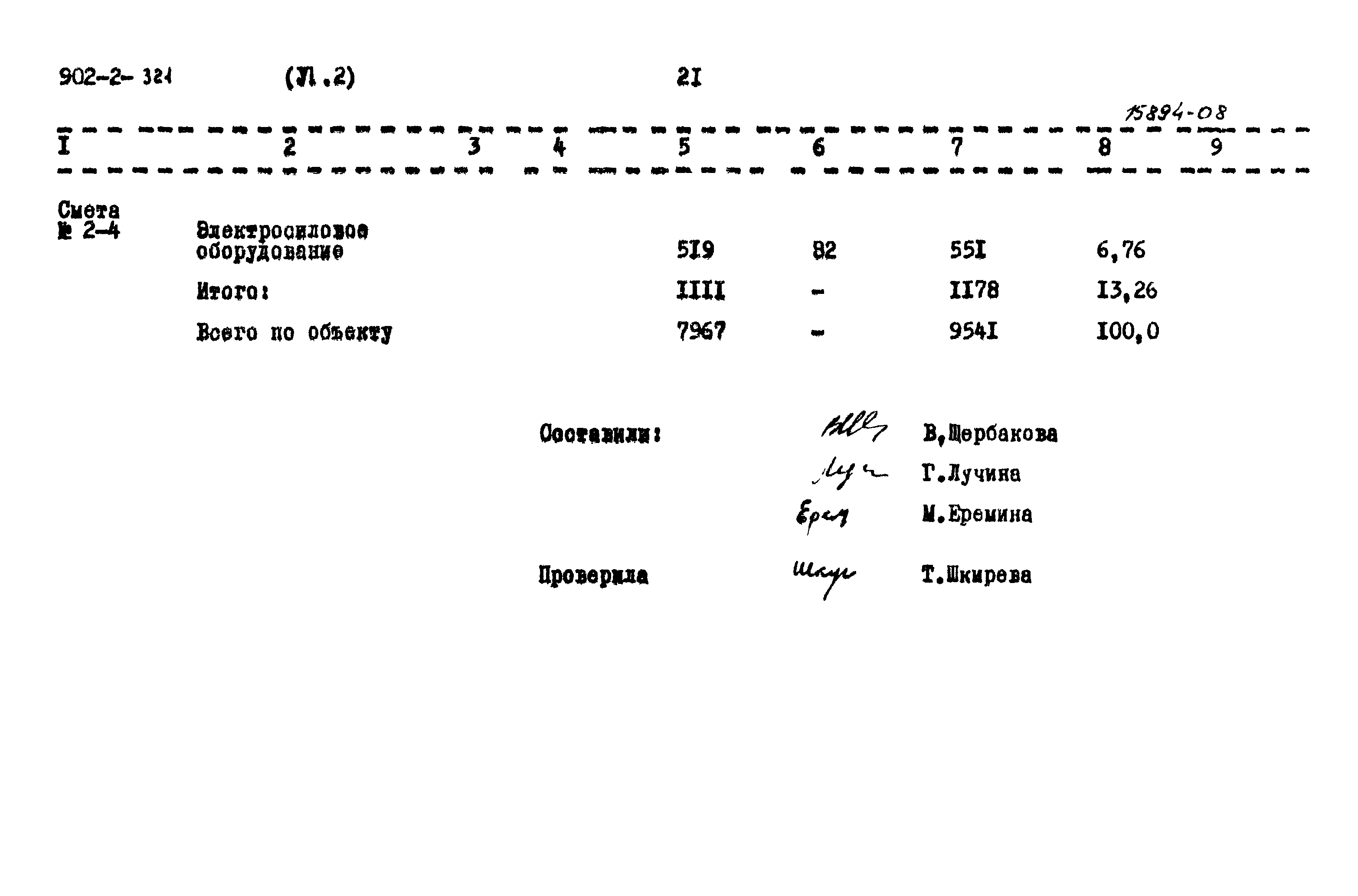 Типовой проект 902-2-321