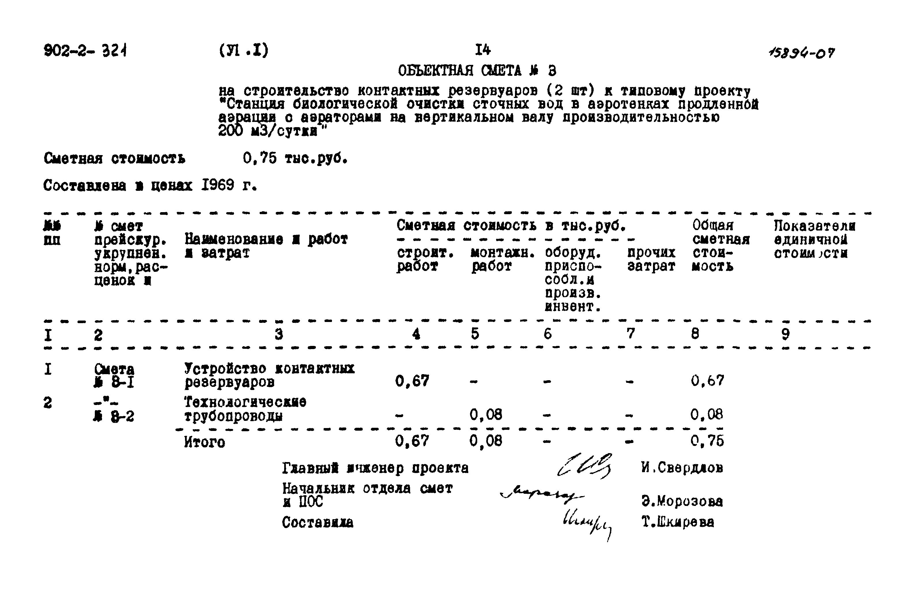 Типовой проект 902-2-321