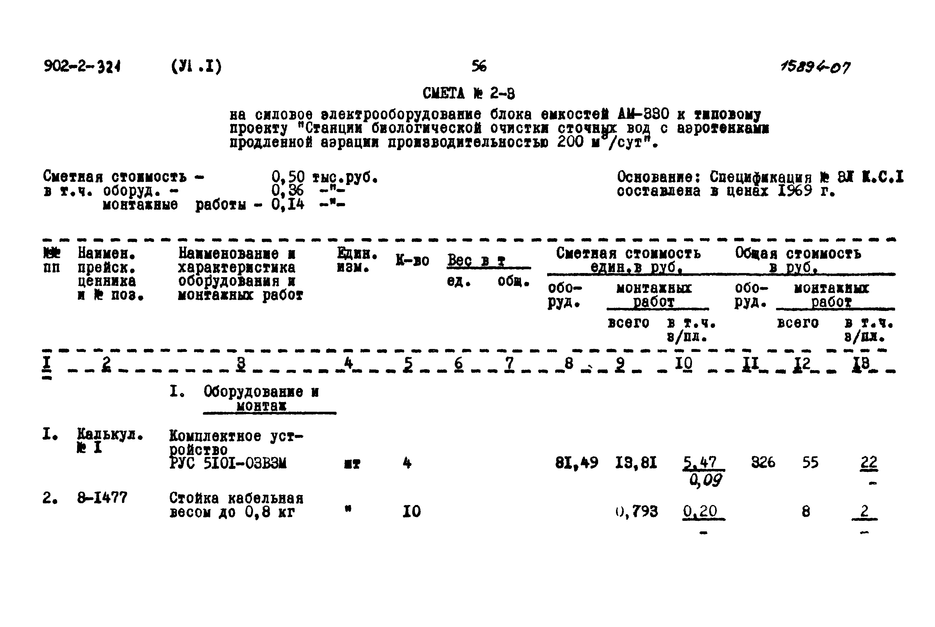 Типовой проект 902-2-321