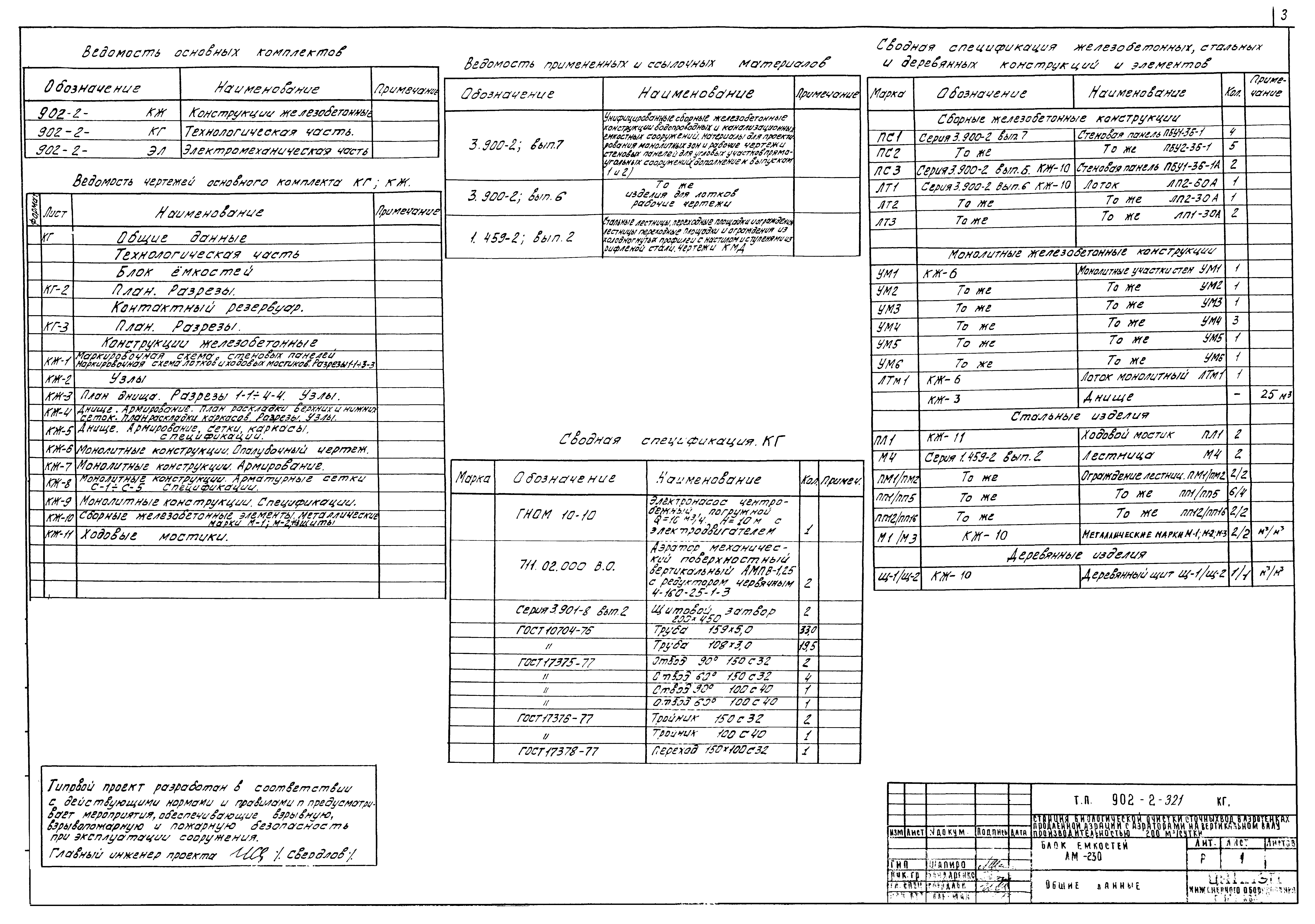 Типовой проект 902-2-321